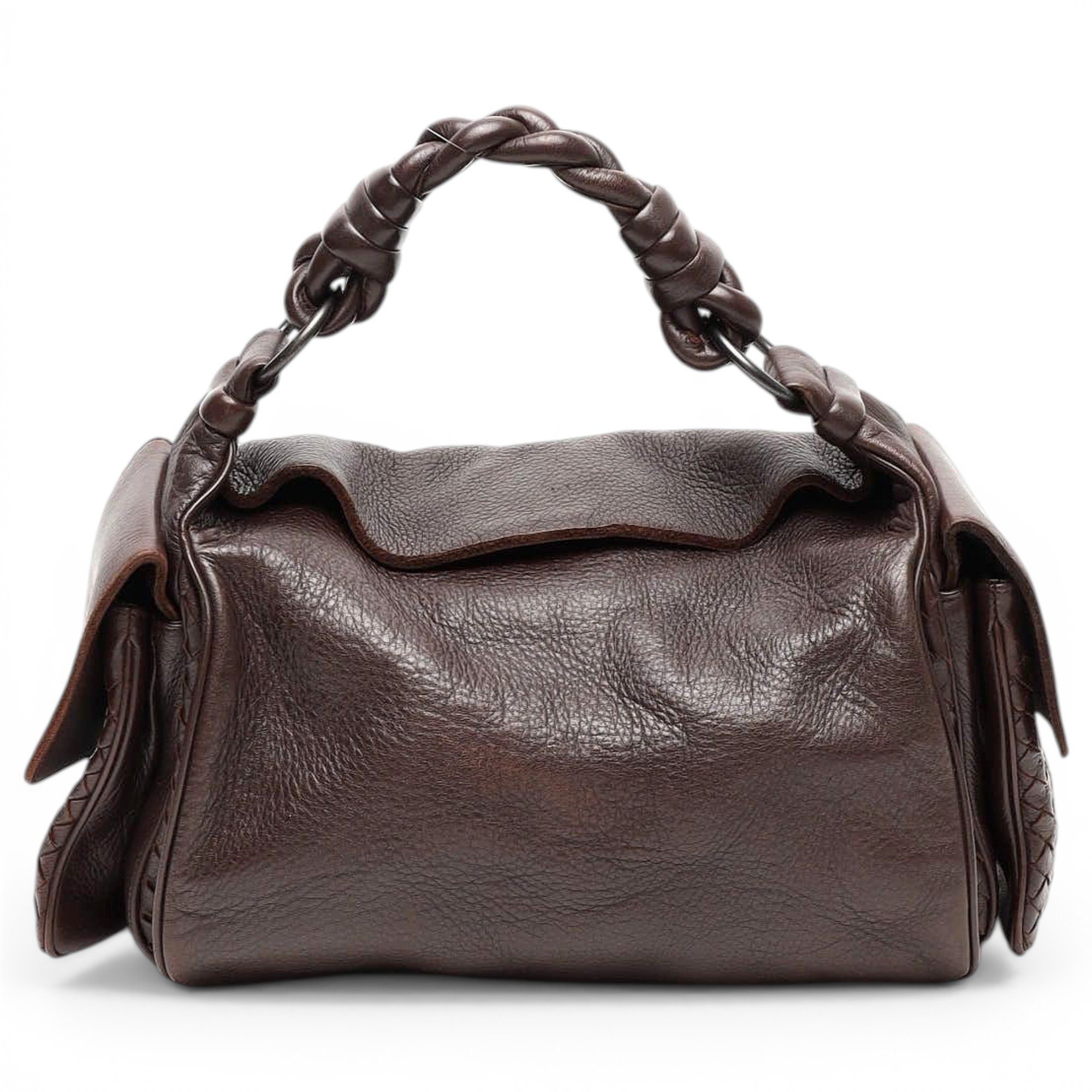 Leather handbag
