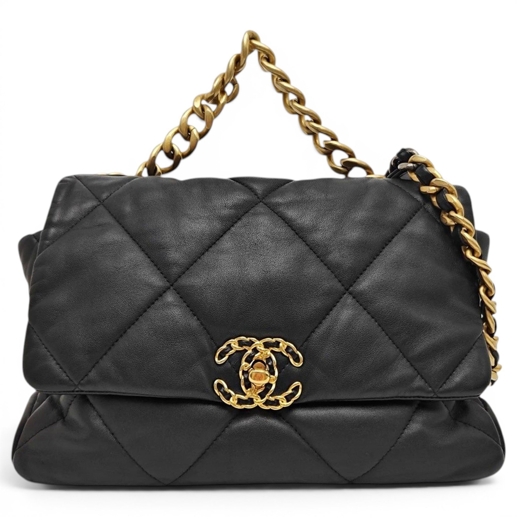 Chanel 19 leather handbag