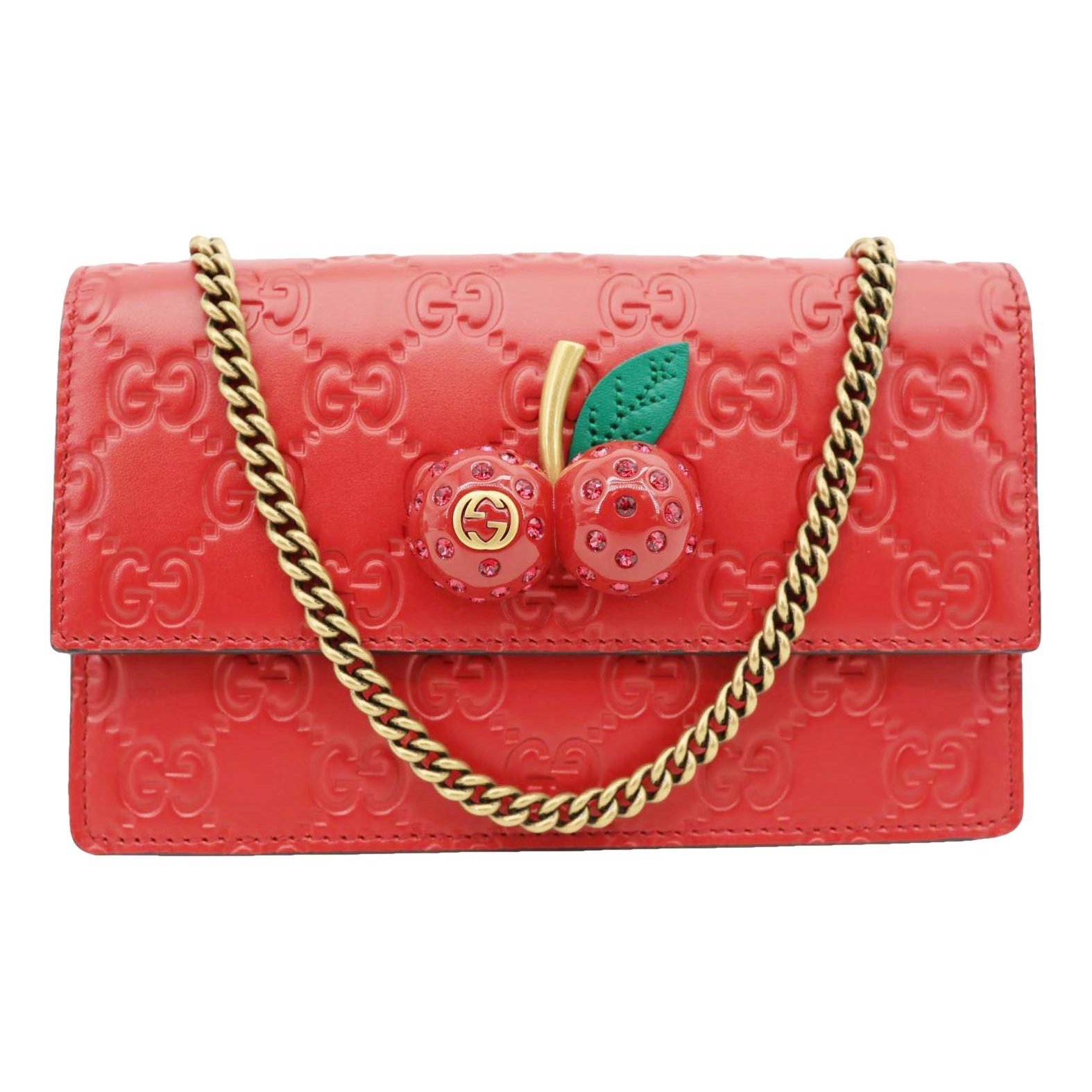 Leather crossbody bag
