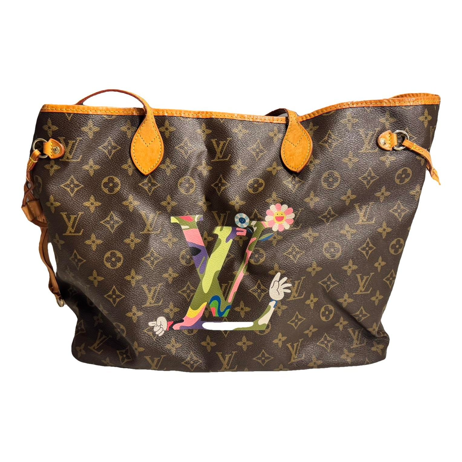 Neverfull leather tote