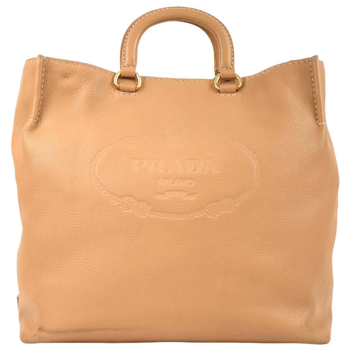 Leather tote
