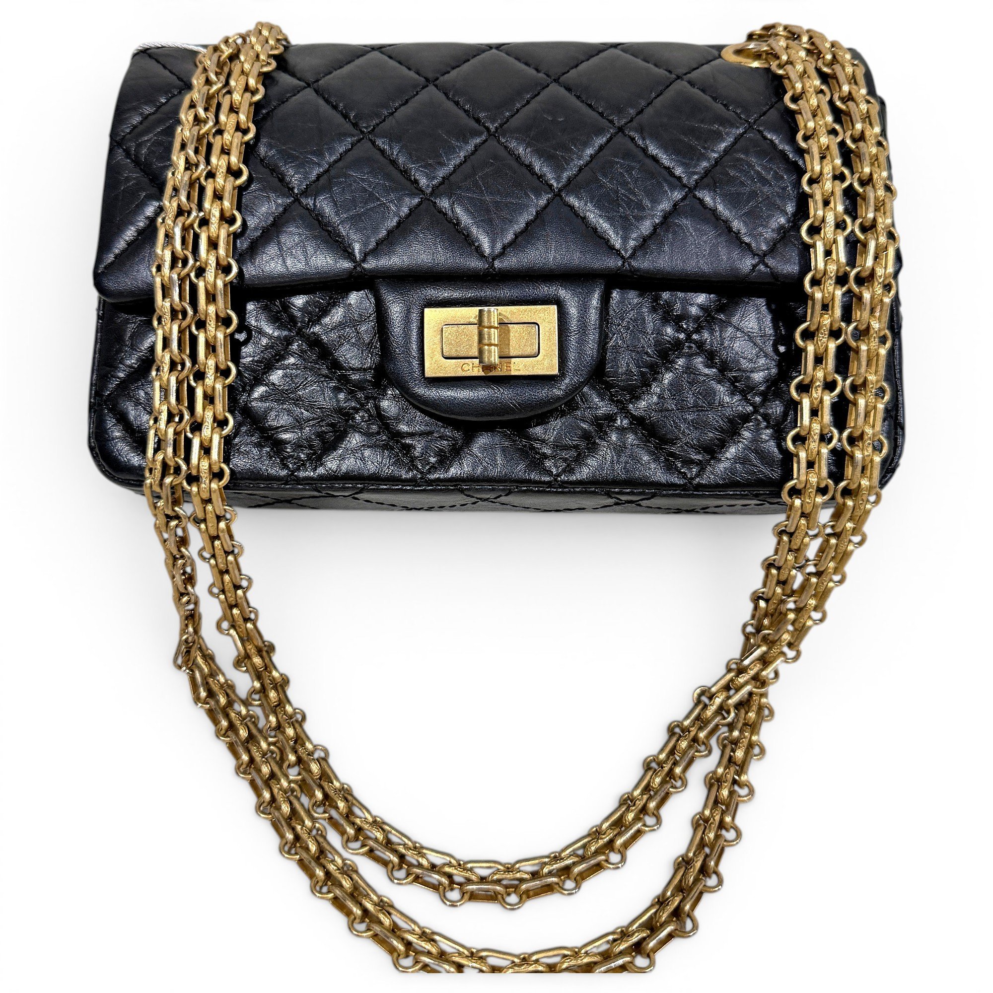 2.55 leather handbag