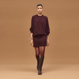 Cashmere "L'Enseigne du Sellier" long-sleeve sweater