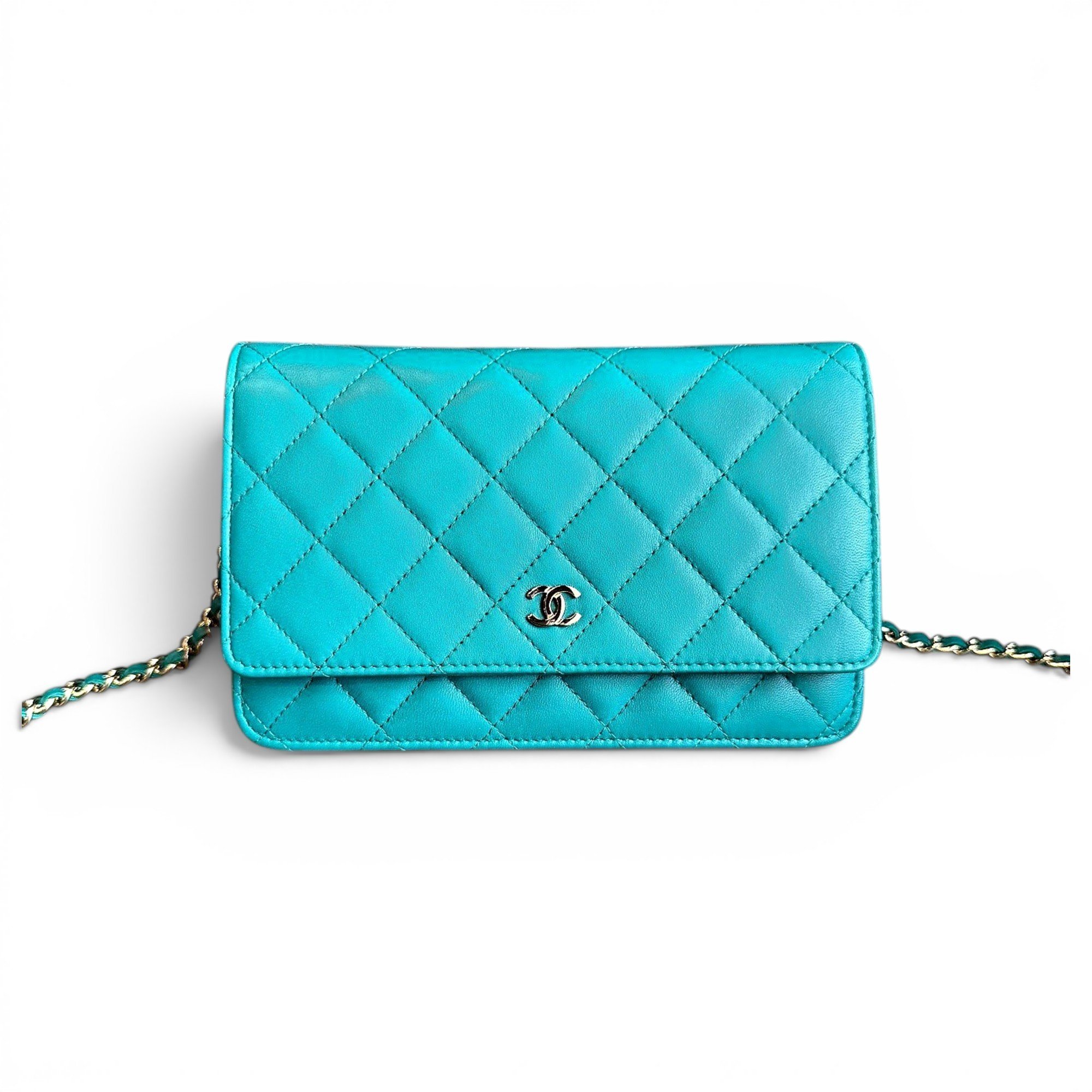 Wallet On Chain Timeless/Classique leather crossbody bag