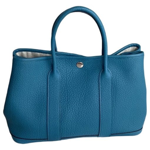 Garden Party leather handbag