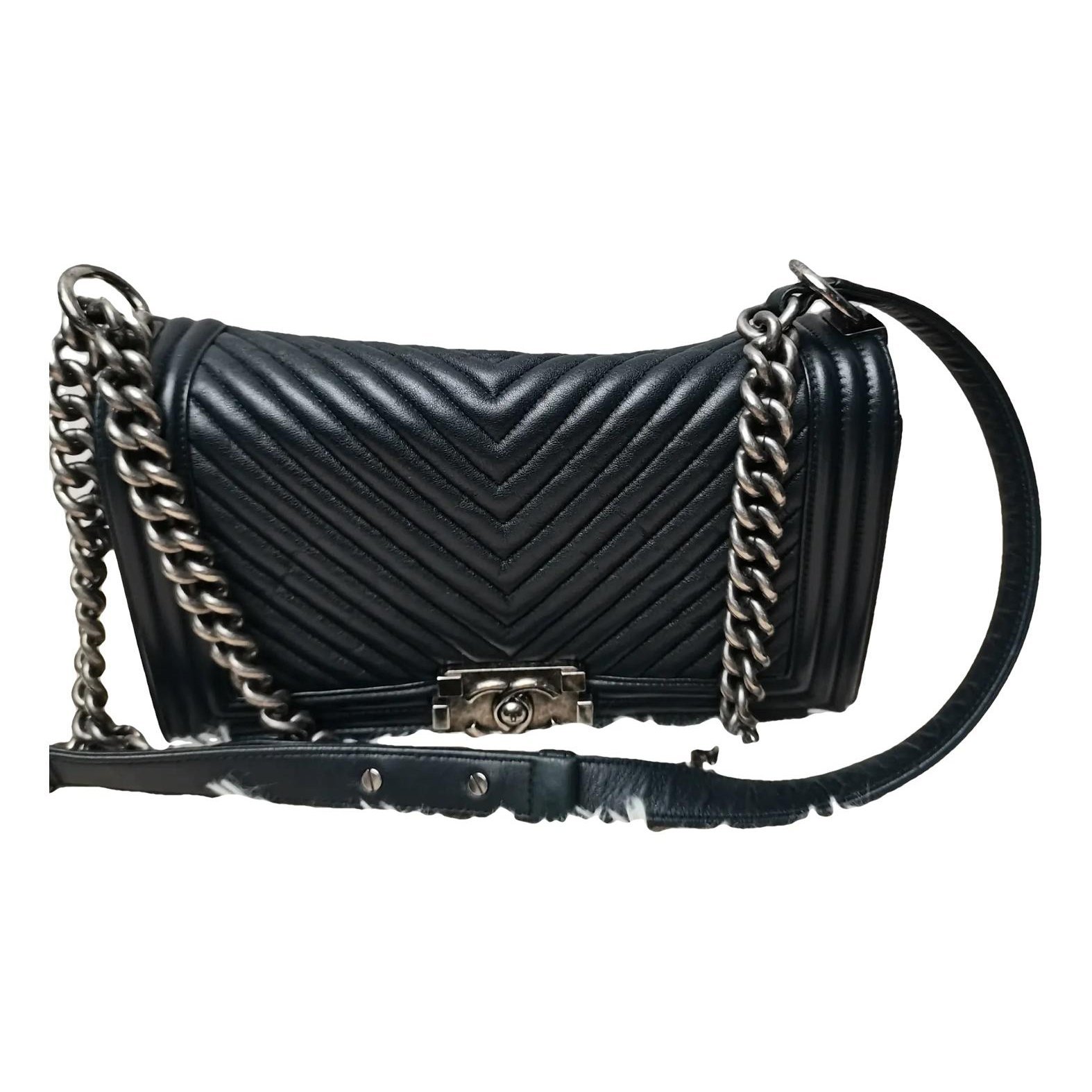 Boy leather handbag