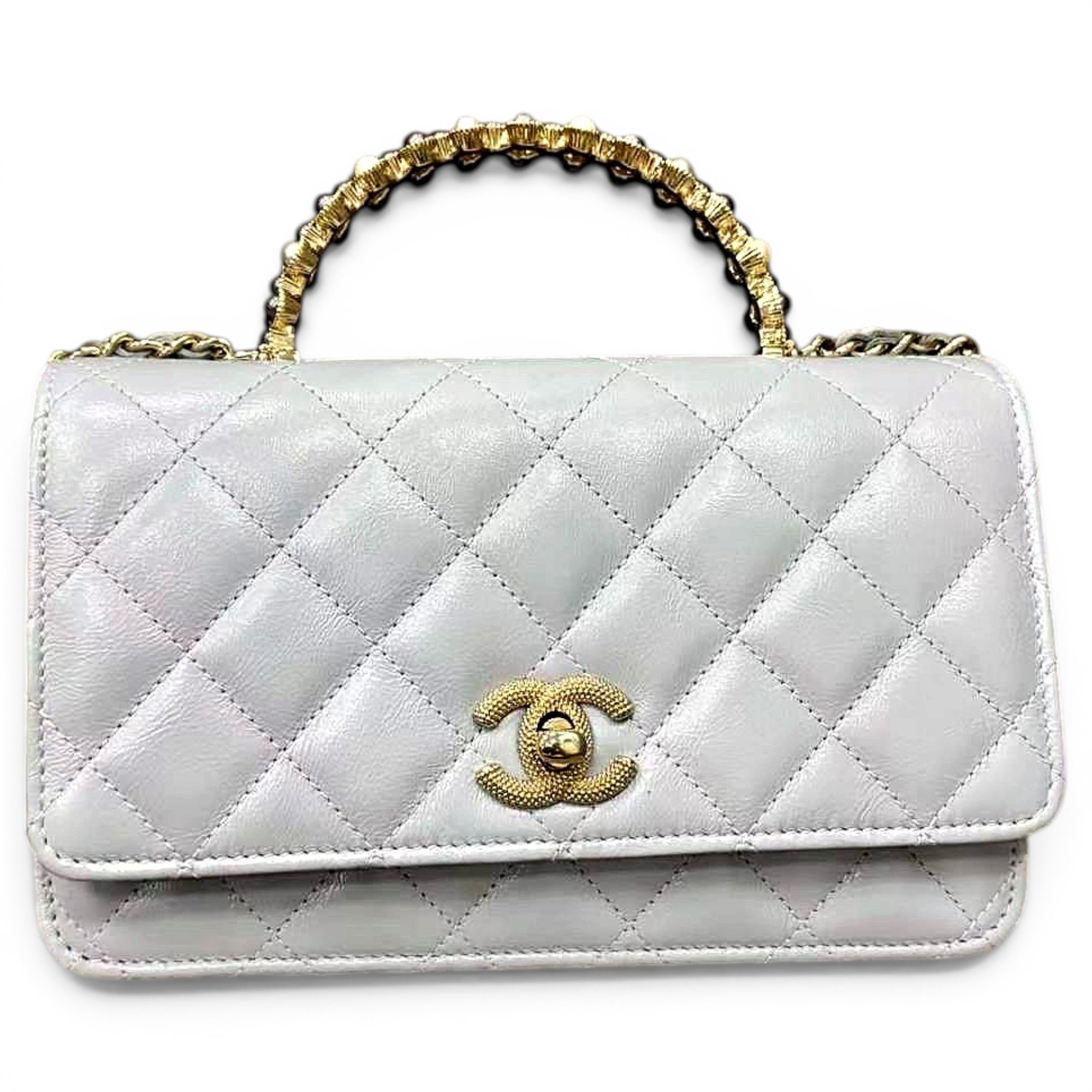Wallet On Chain Timeless/Classique leather crossbody bag