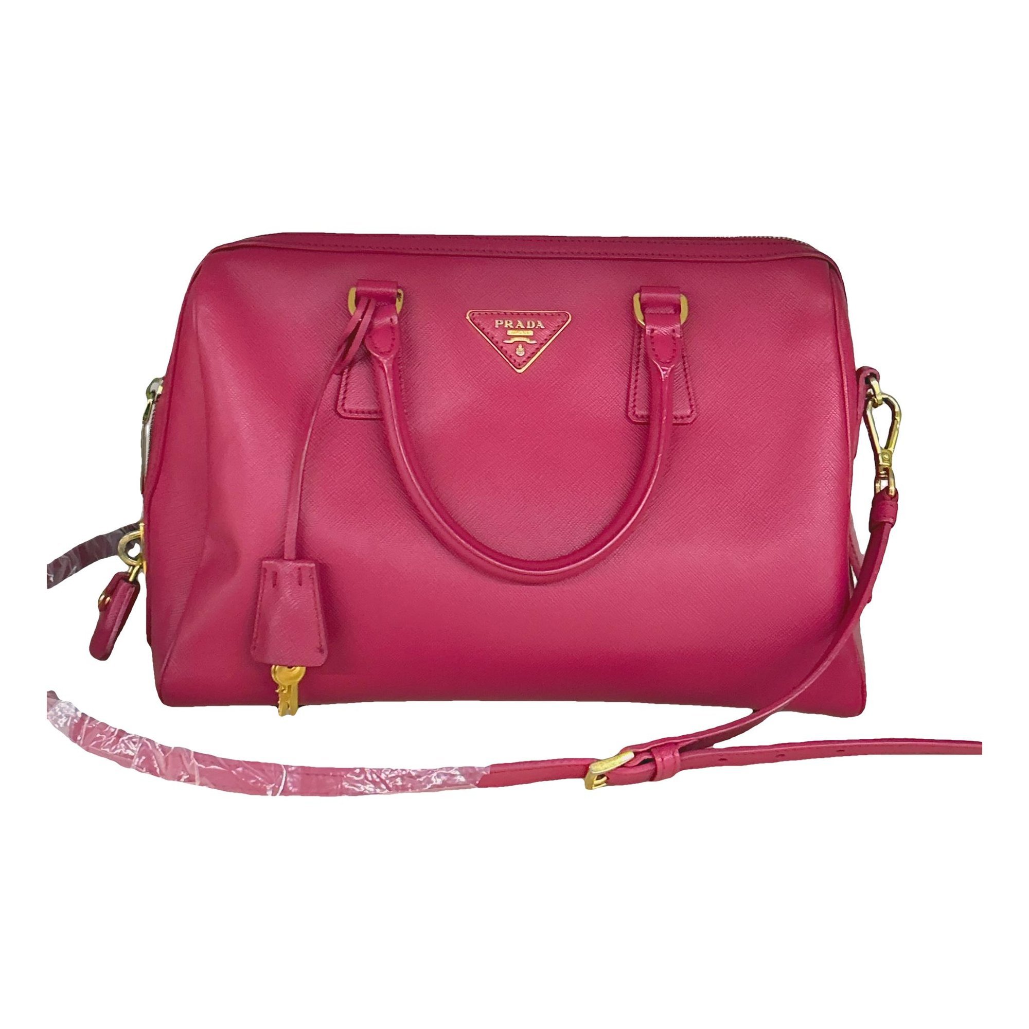 Promenade leather handbag
