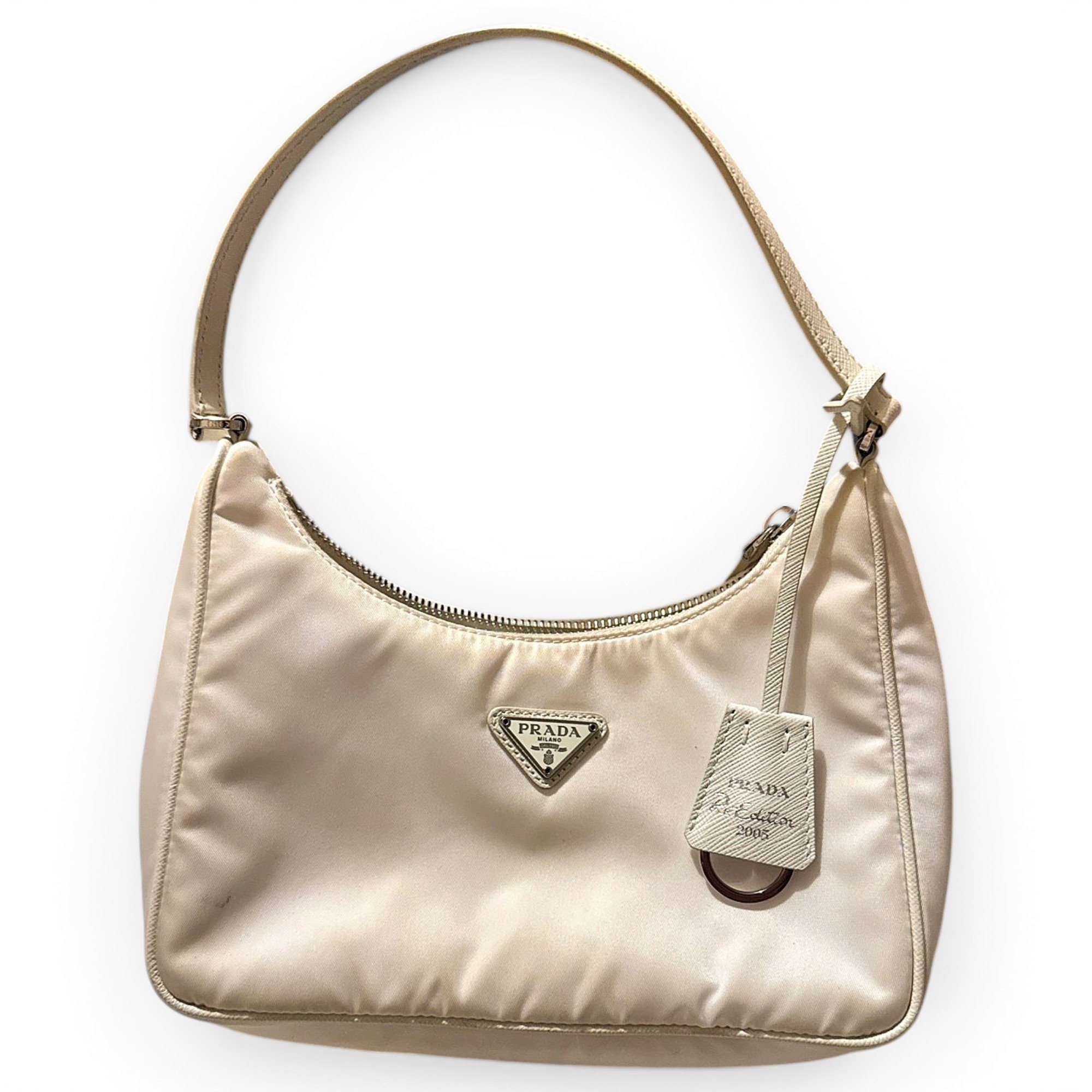 Re-Edition 2005 Zip leather handbag