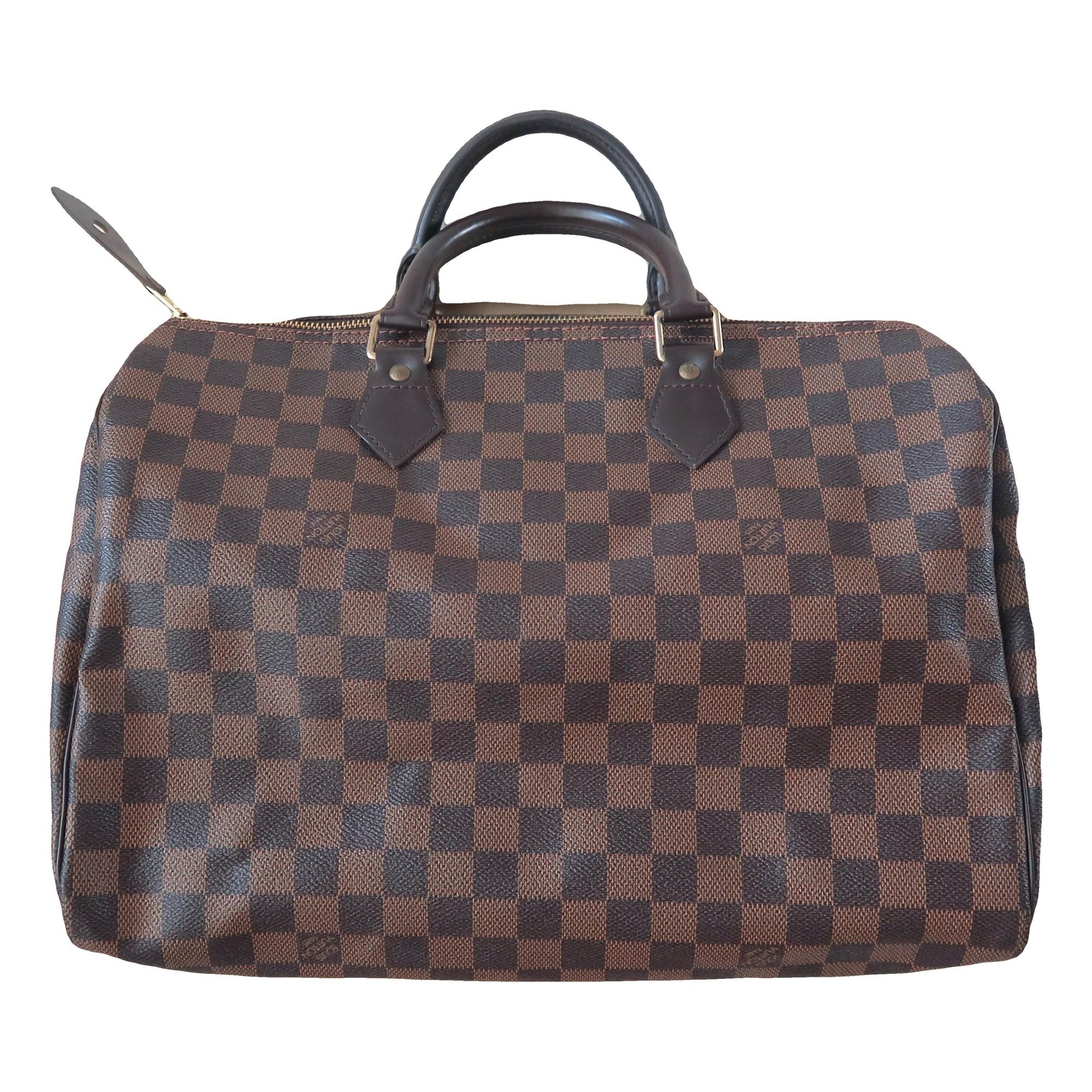 Speedy leather handbag