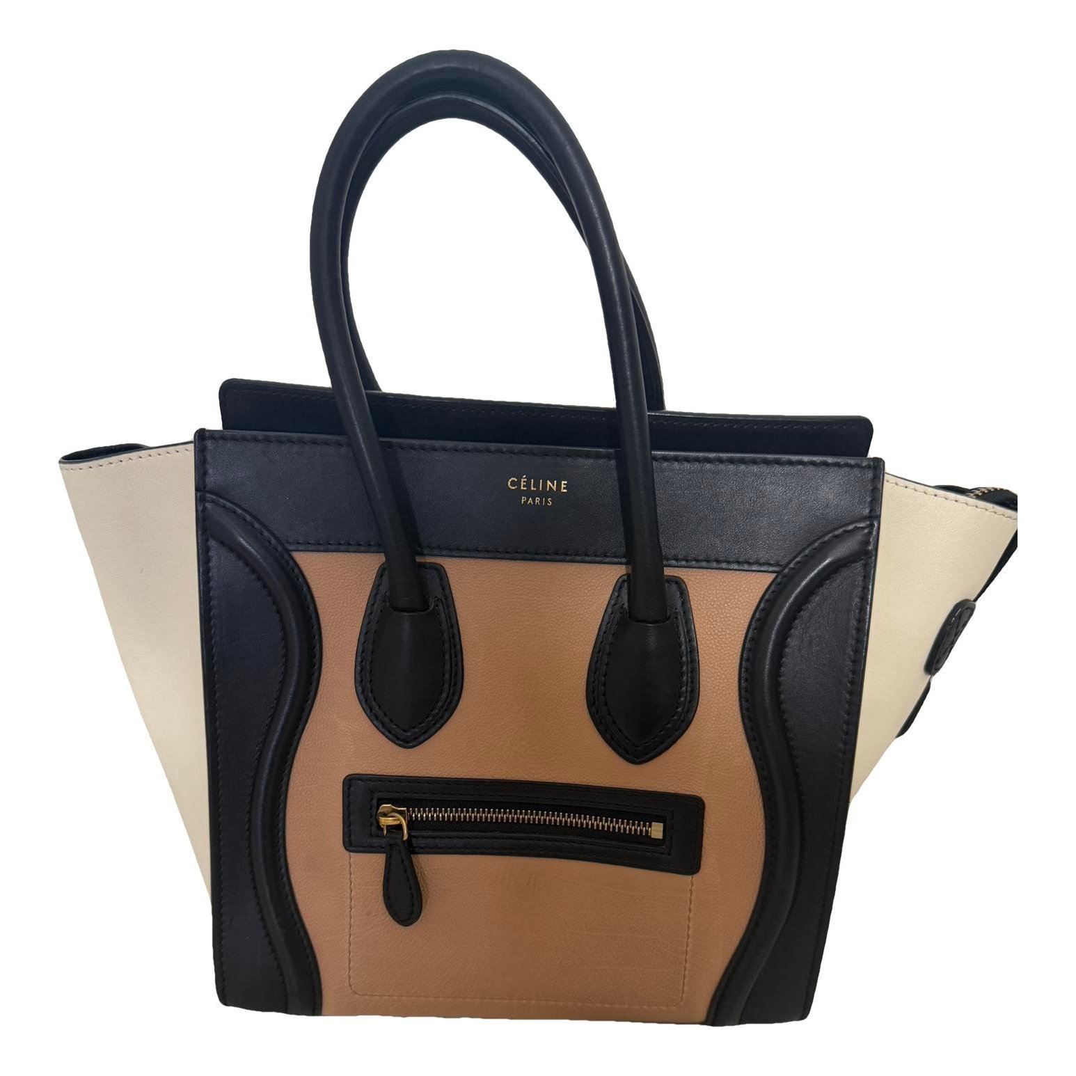 Luggage leather handbag