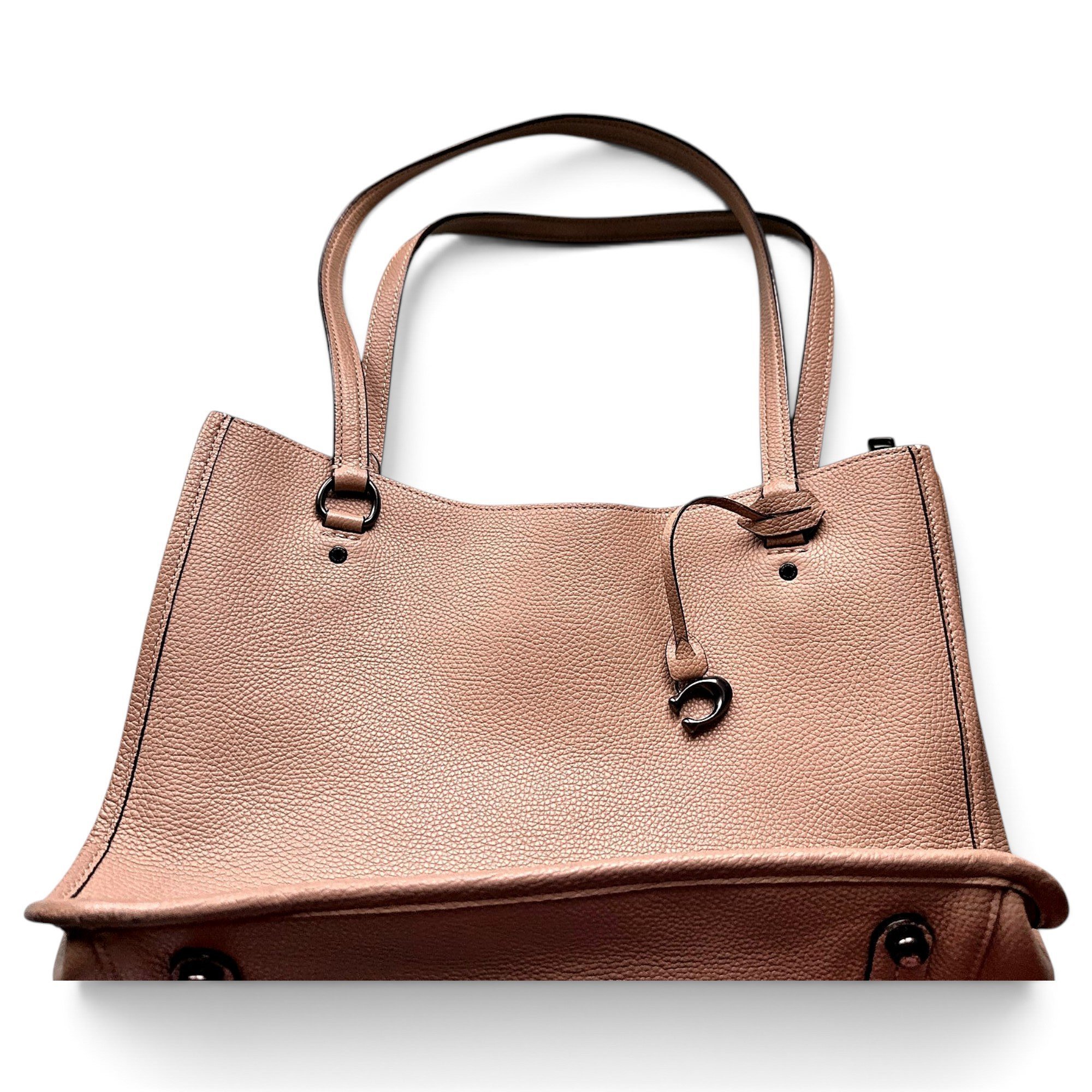 Leather tote