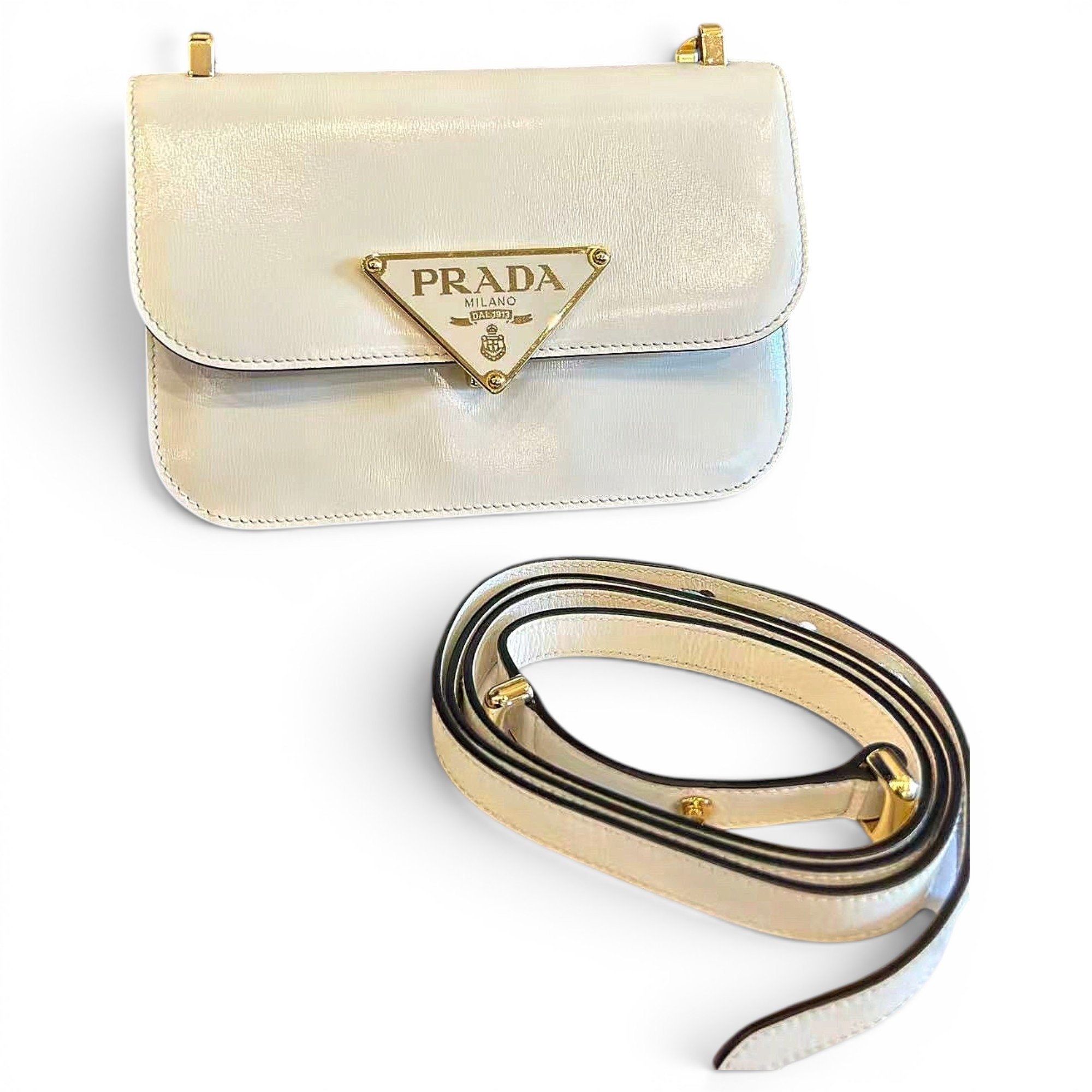 Leather crossbody bag