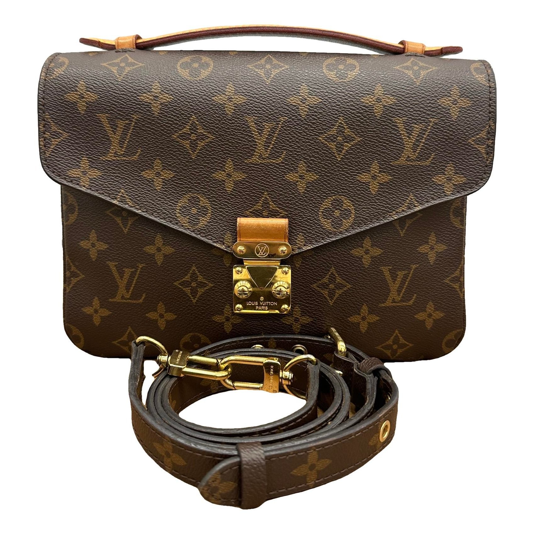 Metis leather handbag