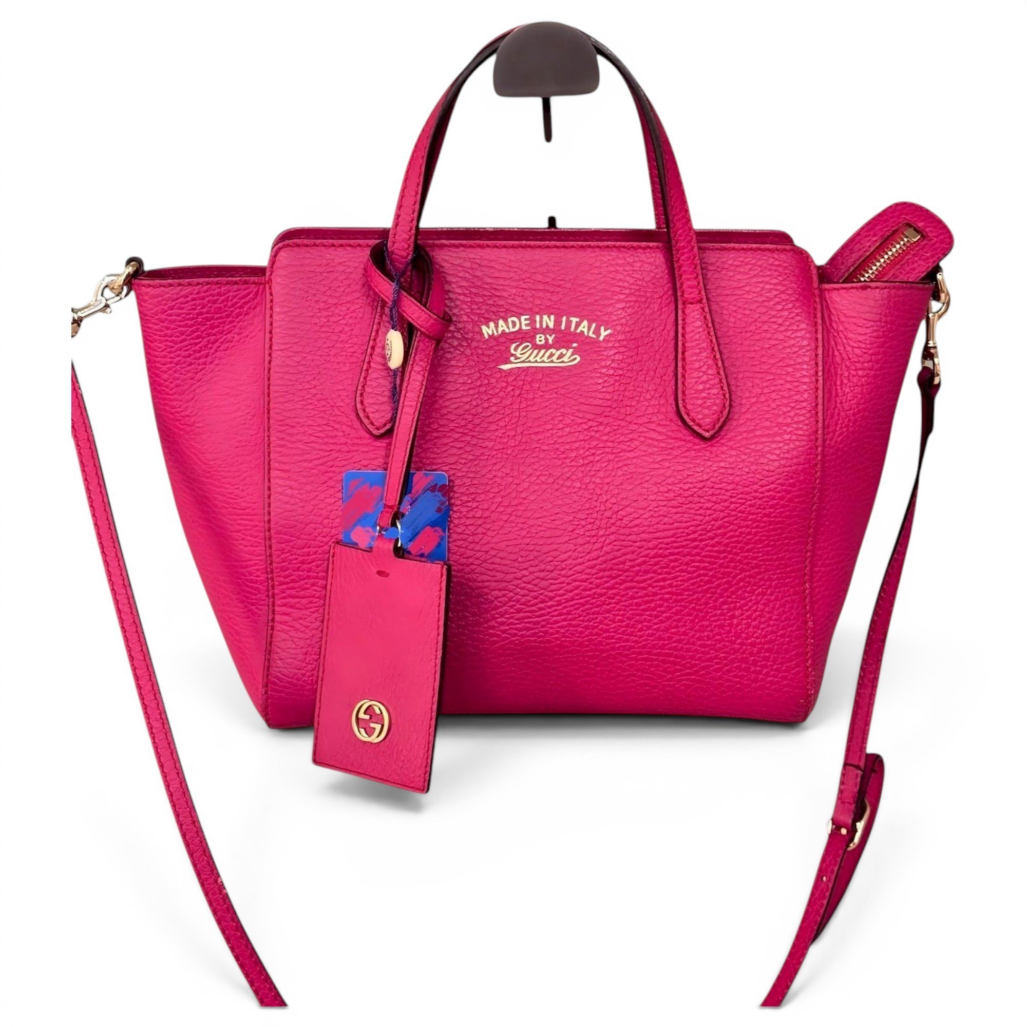 Leather handbag