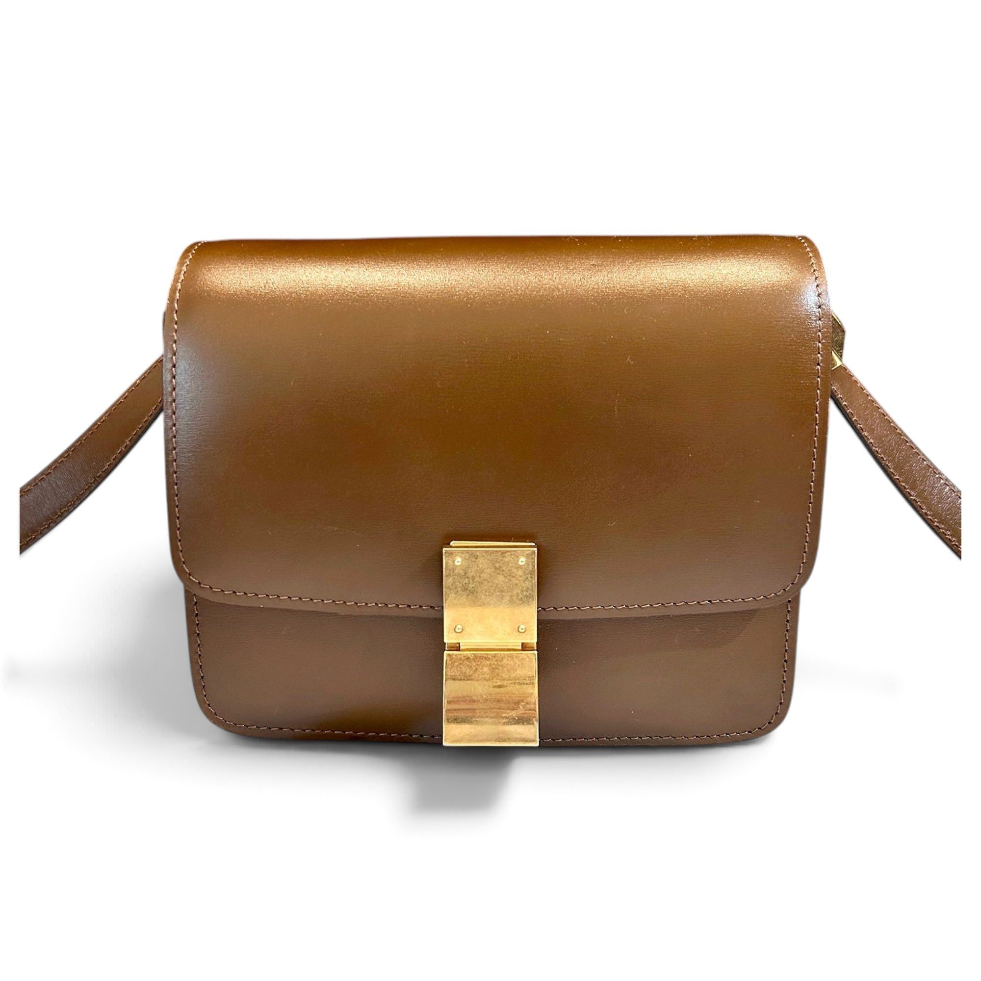 Classic leather handbag