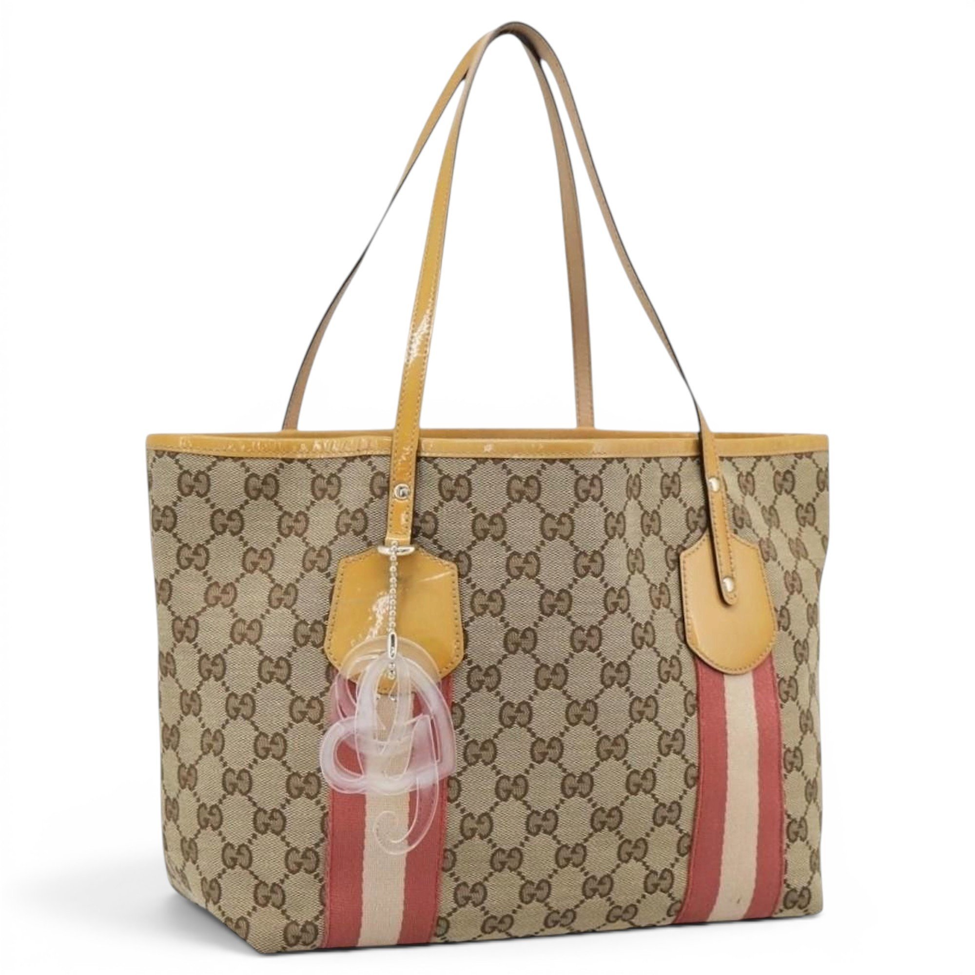 Leather tote