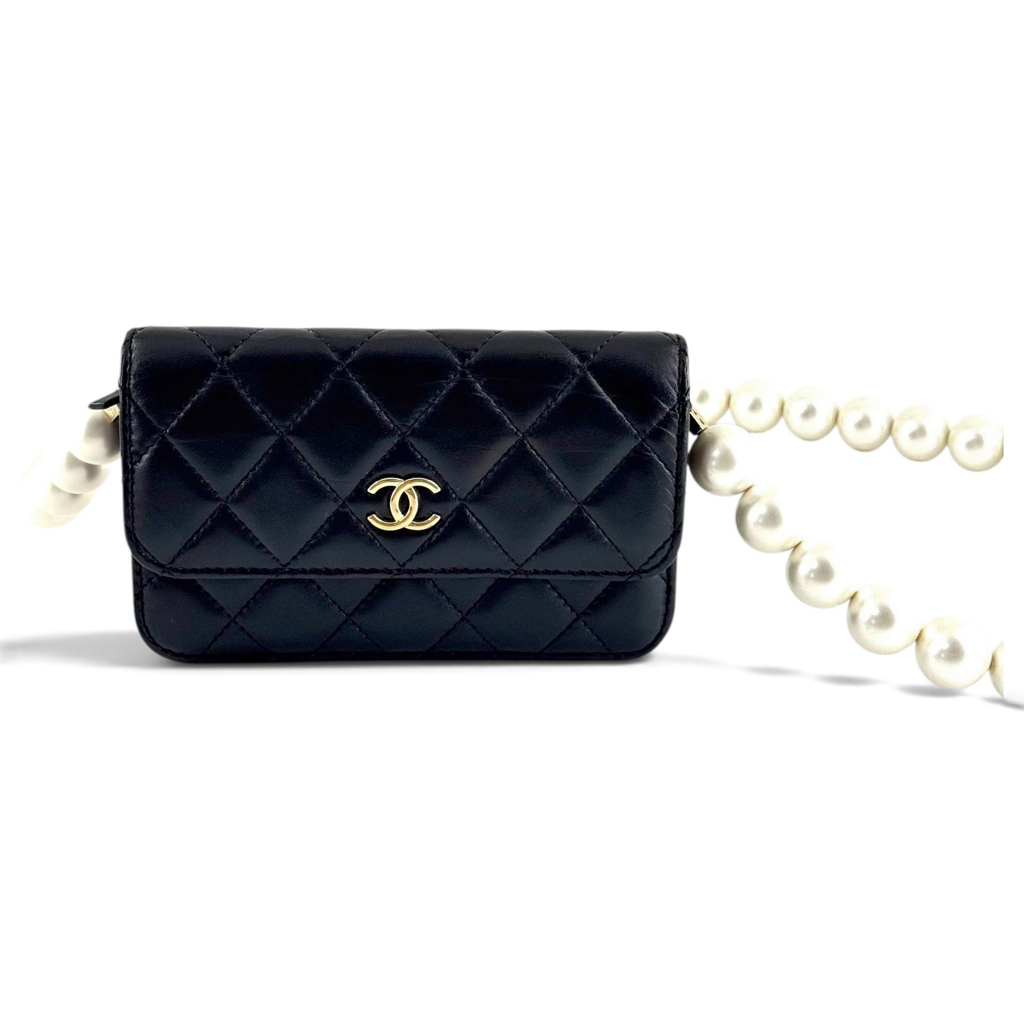 Wallet On Chain Timeless/Classique leather crossbody bag