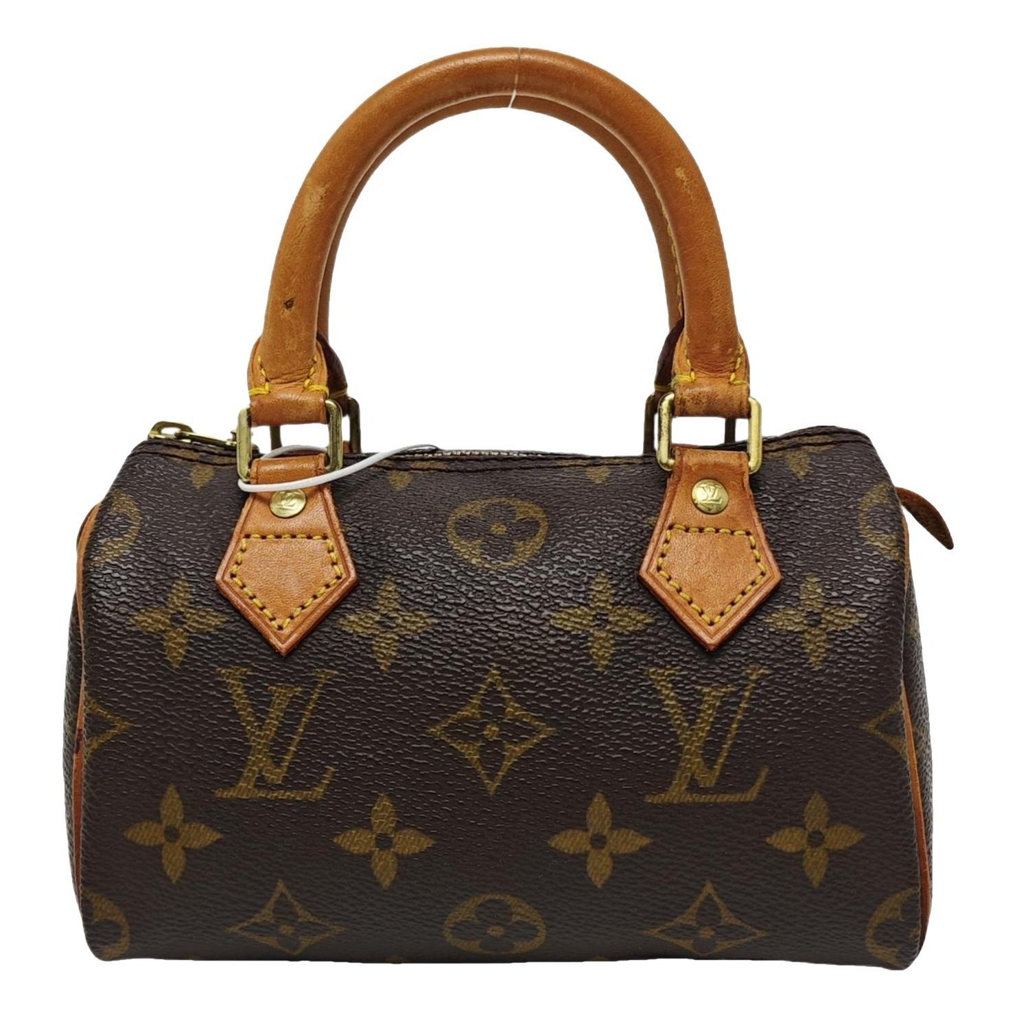 Nano Speedy / Mini HL leather handbag