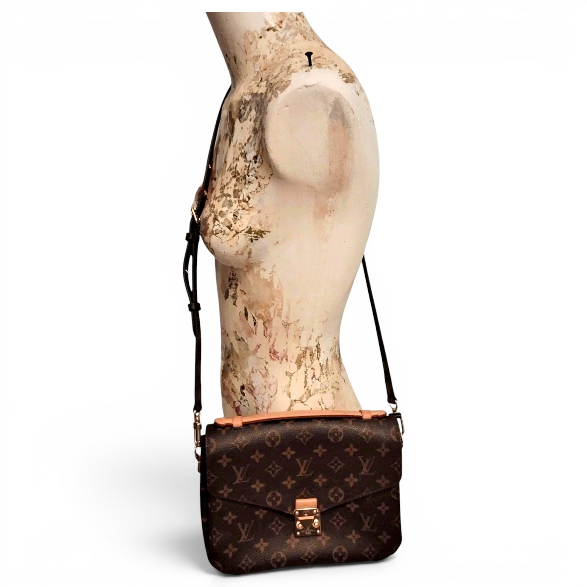 Metis leather crossbody bag