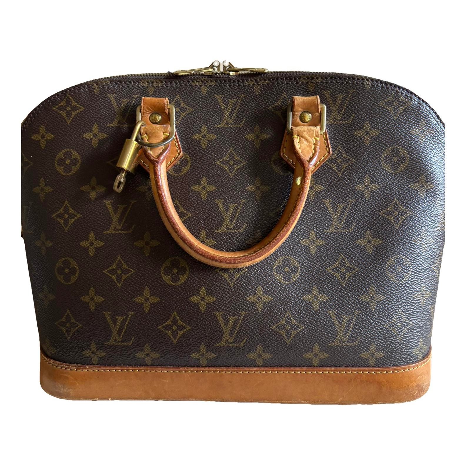 Alma leather handbag