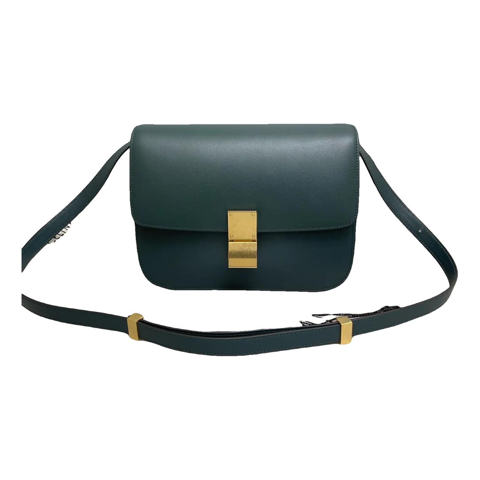 Classic leather handbag