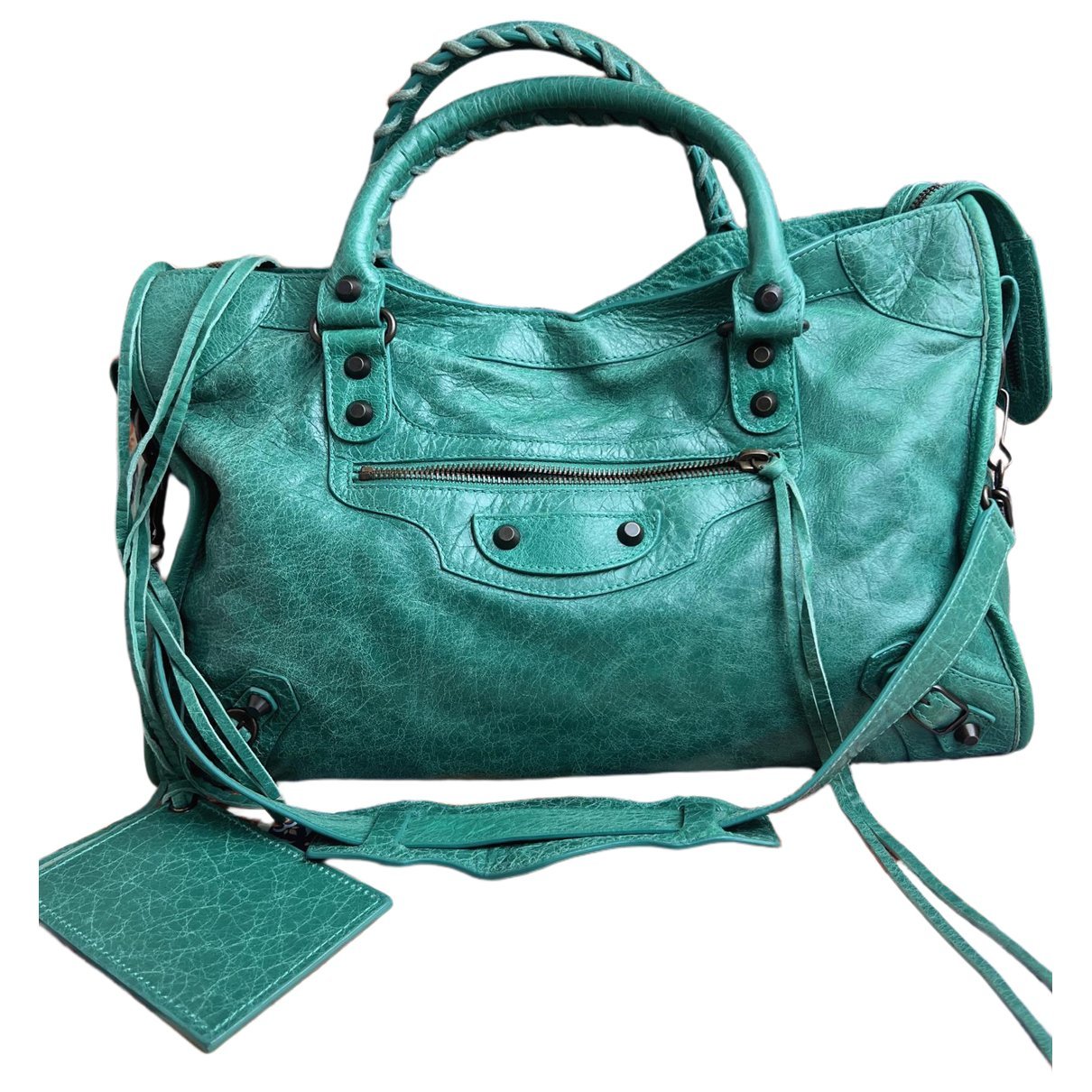 Balenciaga City leather handbag