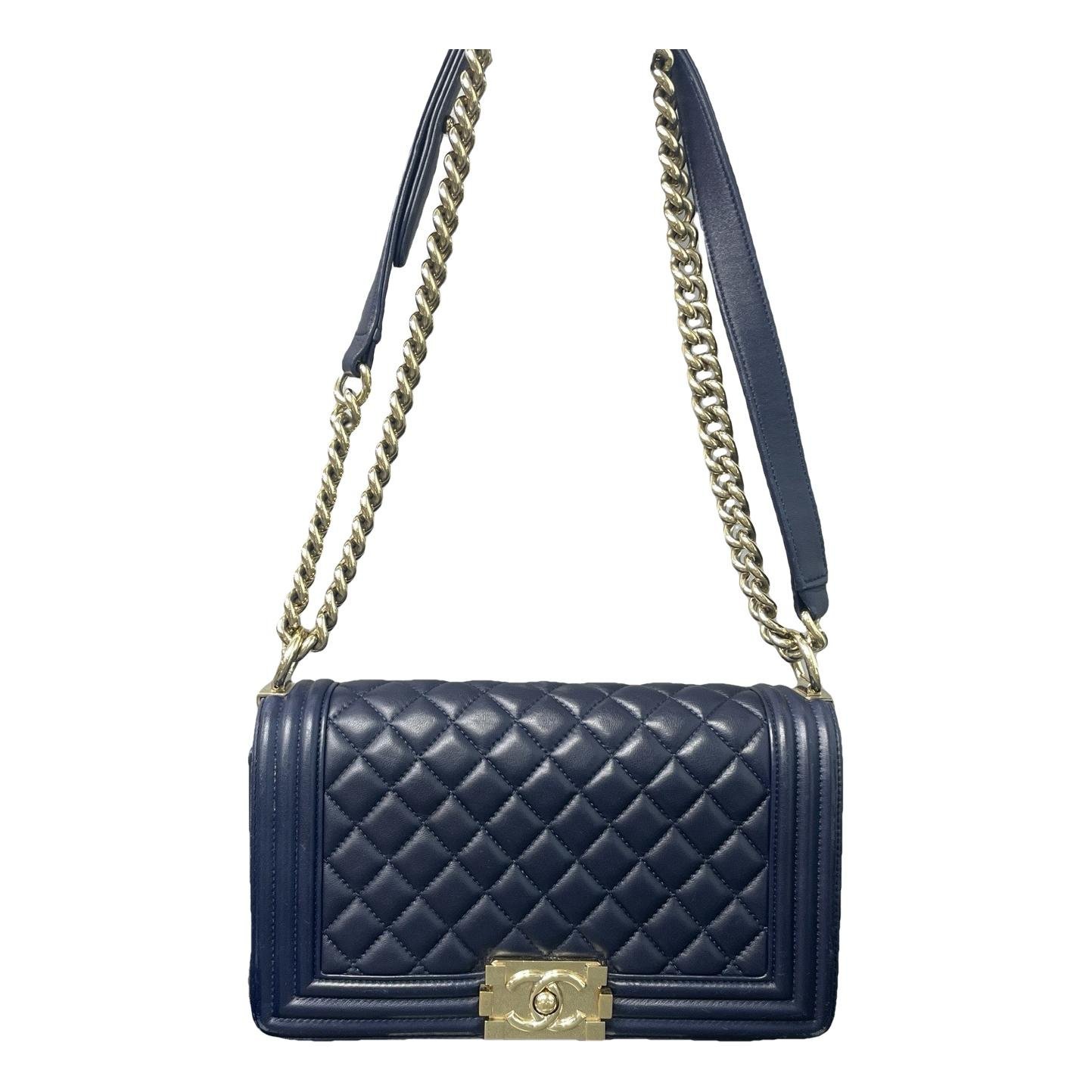 Boy leather handbag