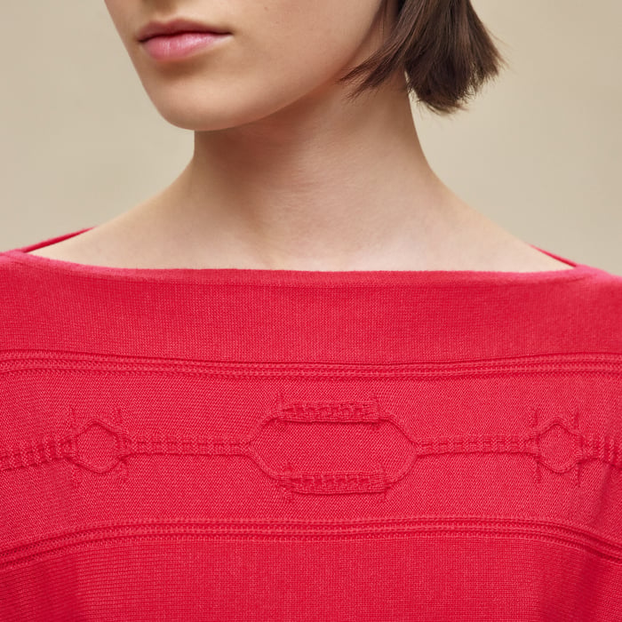 Rose Pivoine Sleeveless Sweater