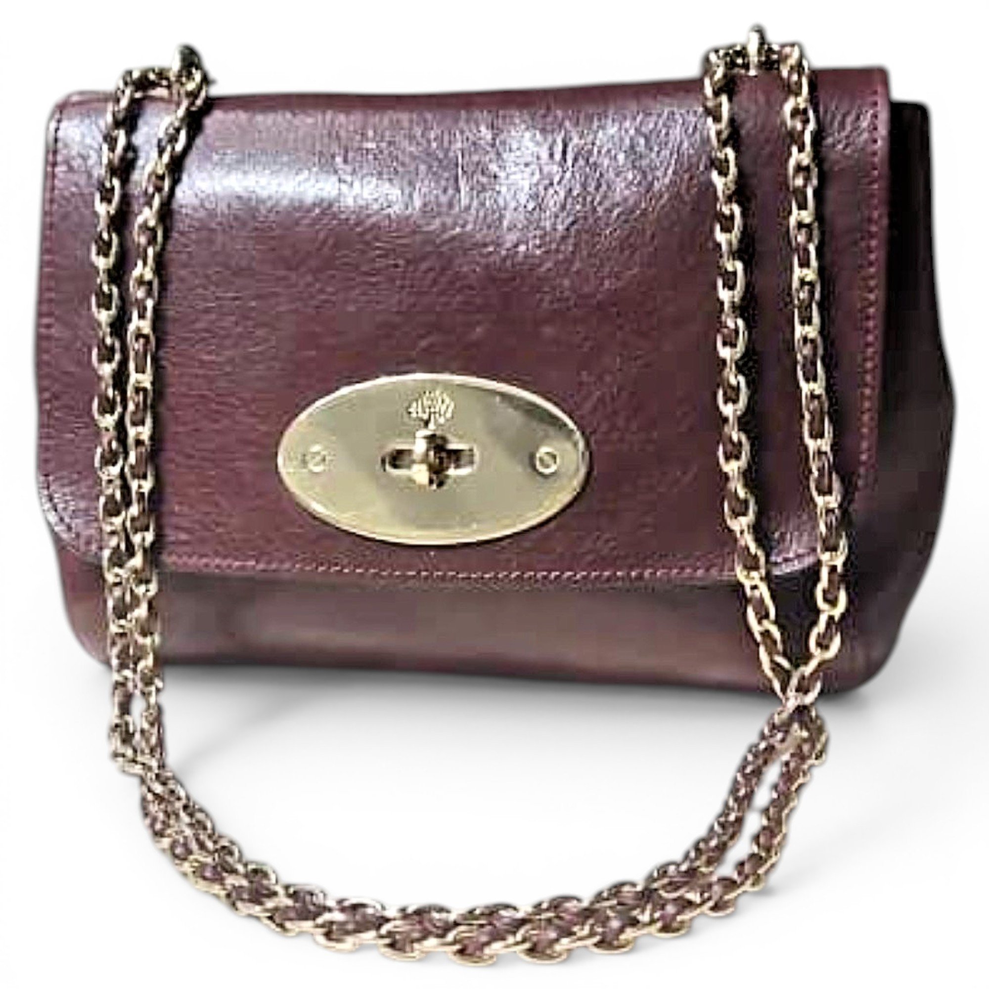 Lily leather handbag