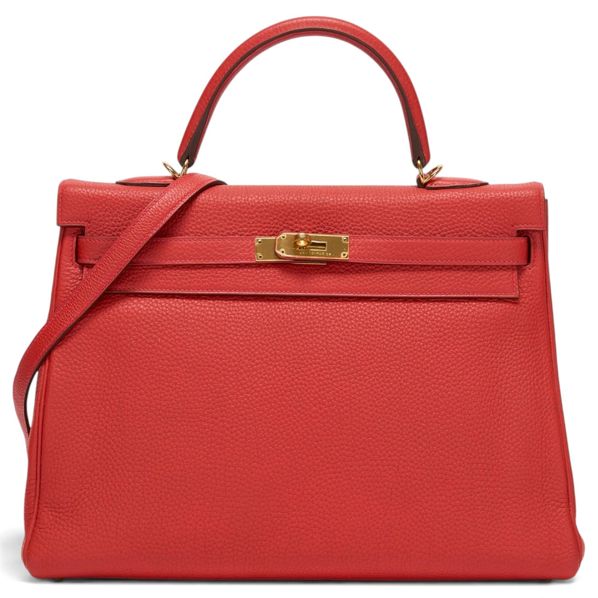 Kelly 35 leather handbag