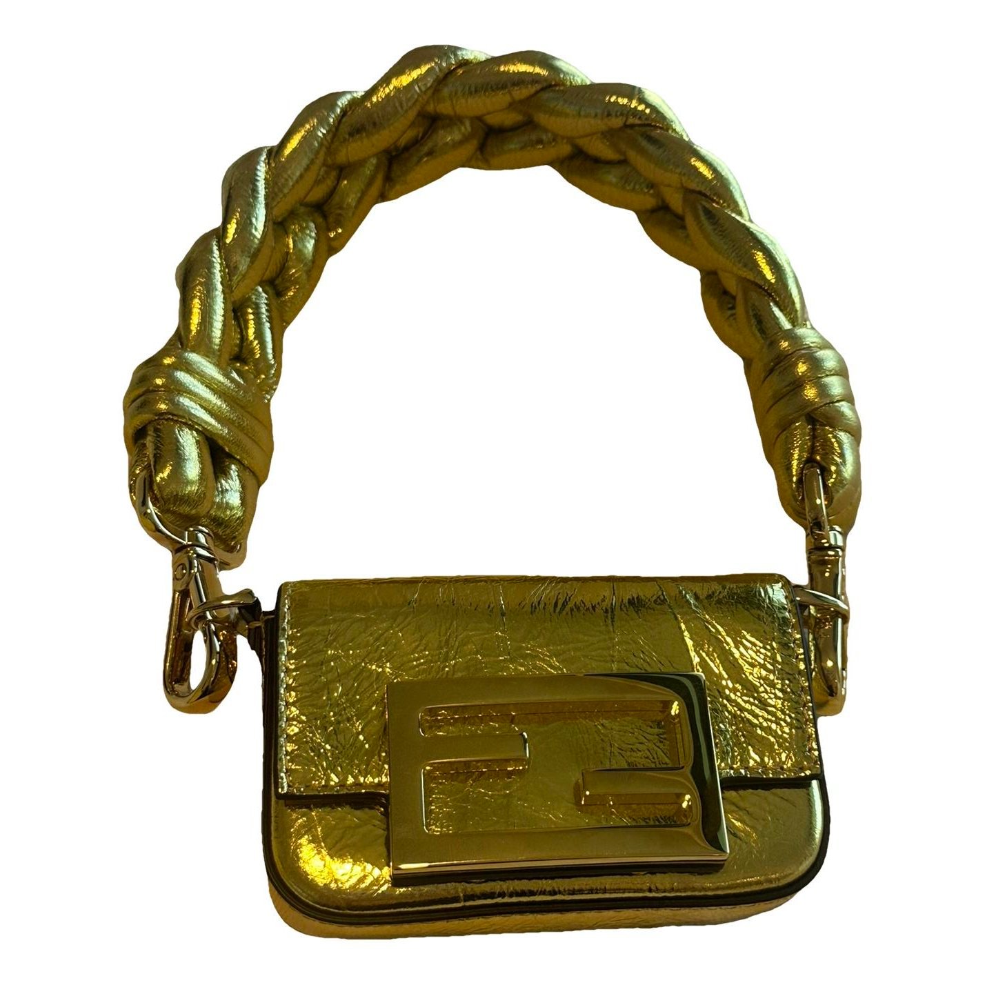 Baguette leather handbag