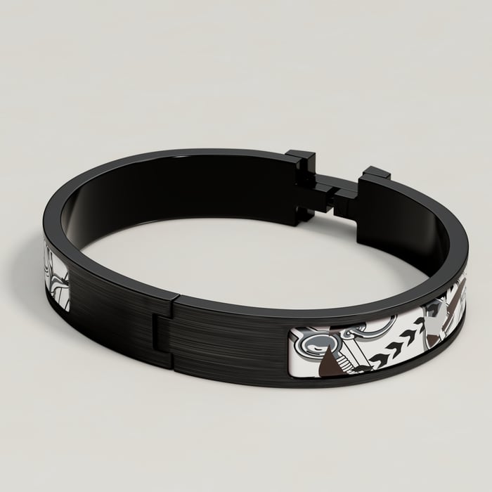 Grand Classique Clic Hh Panoplie Equestre Imprimeur Fou Bracelet