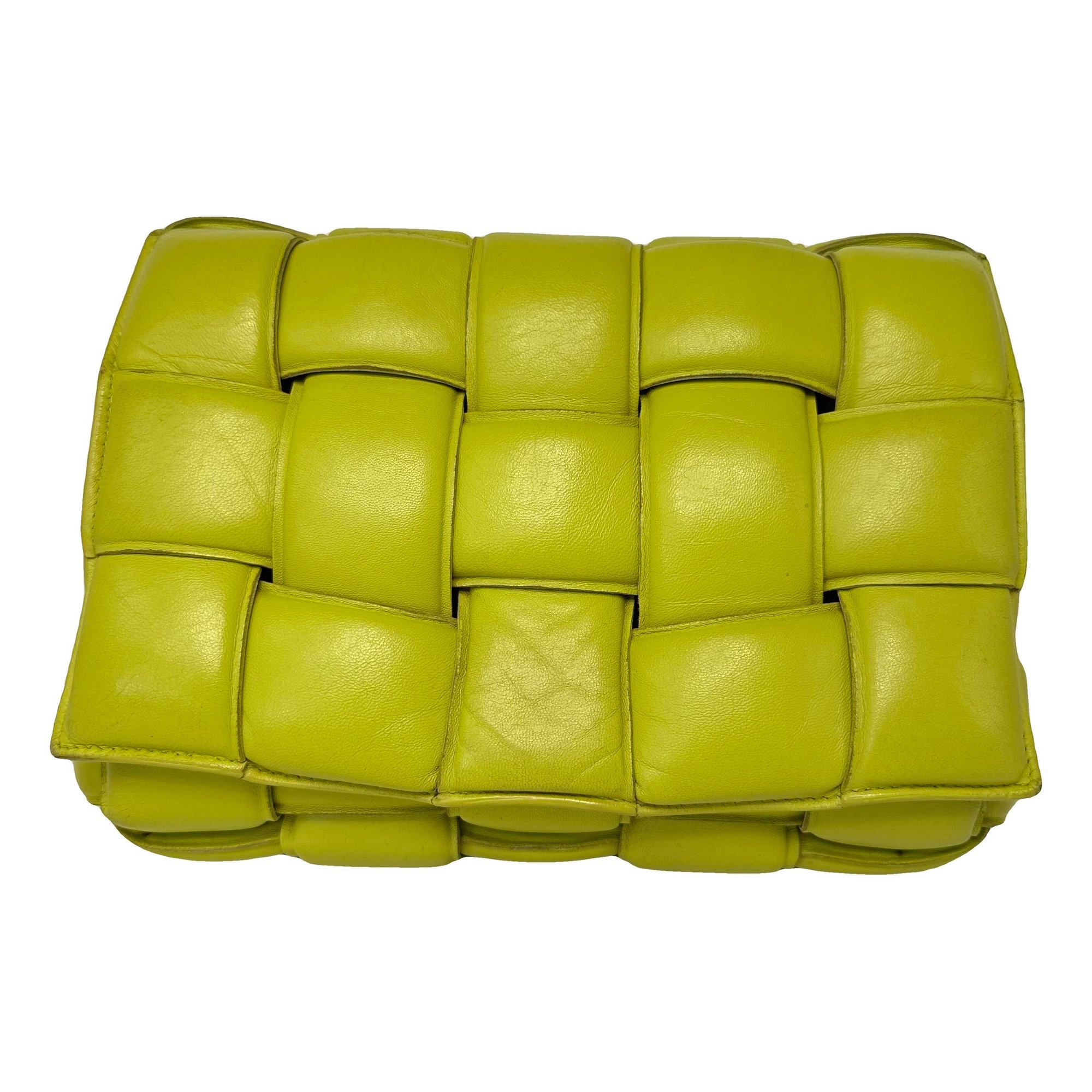 Cassette Padded leather handbag
