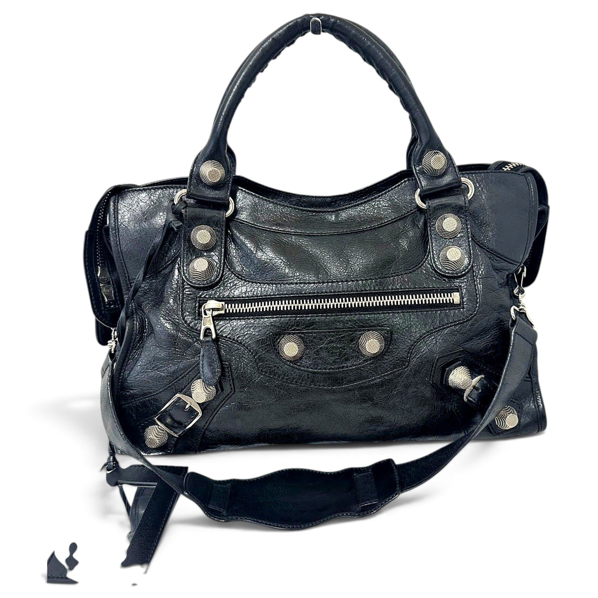 Balenciaga City leather handbag