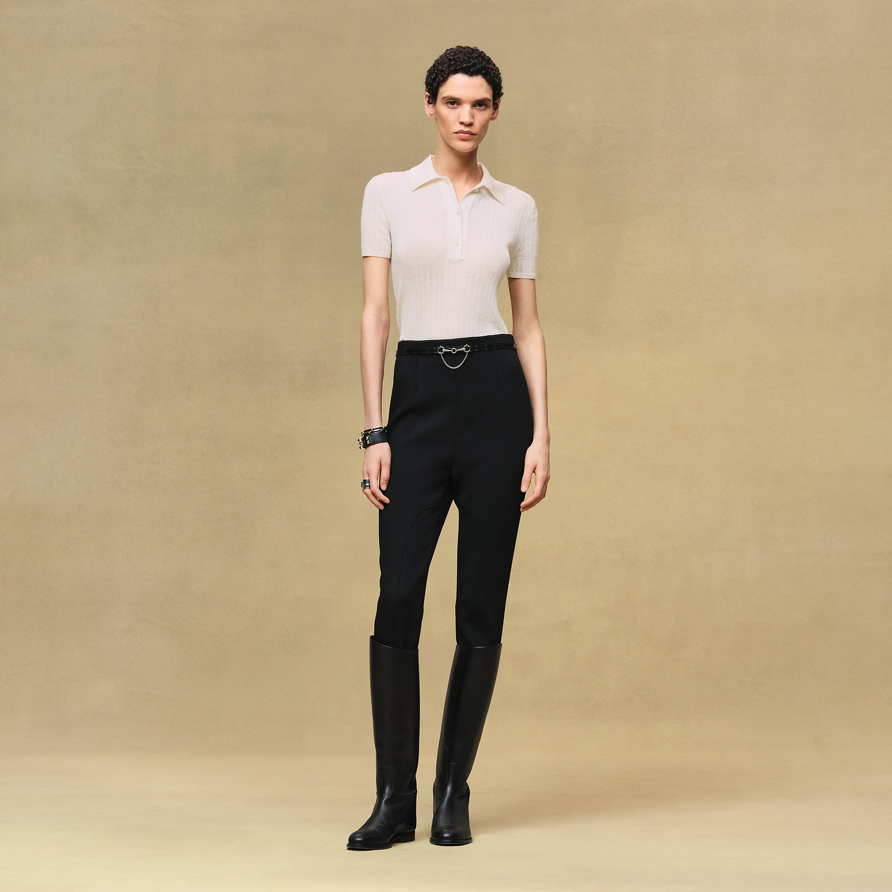 Short-sleeve polo shirt