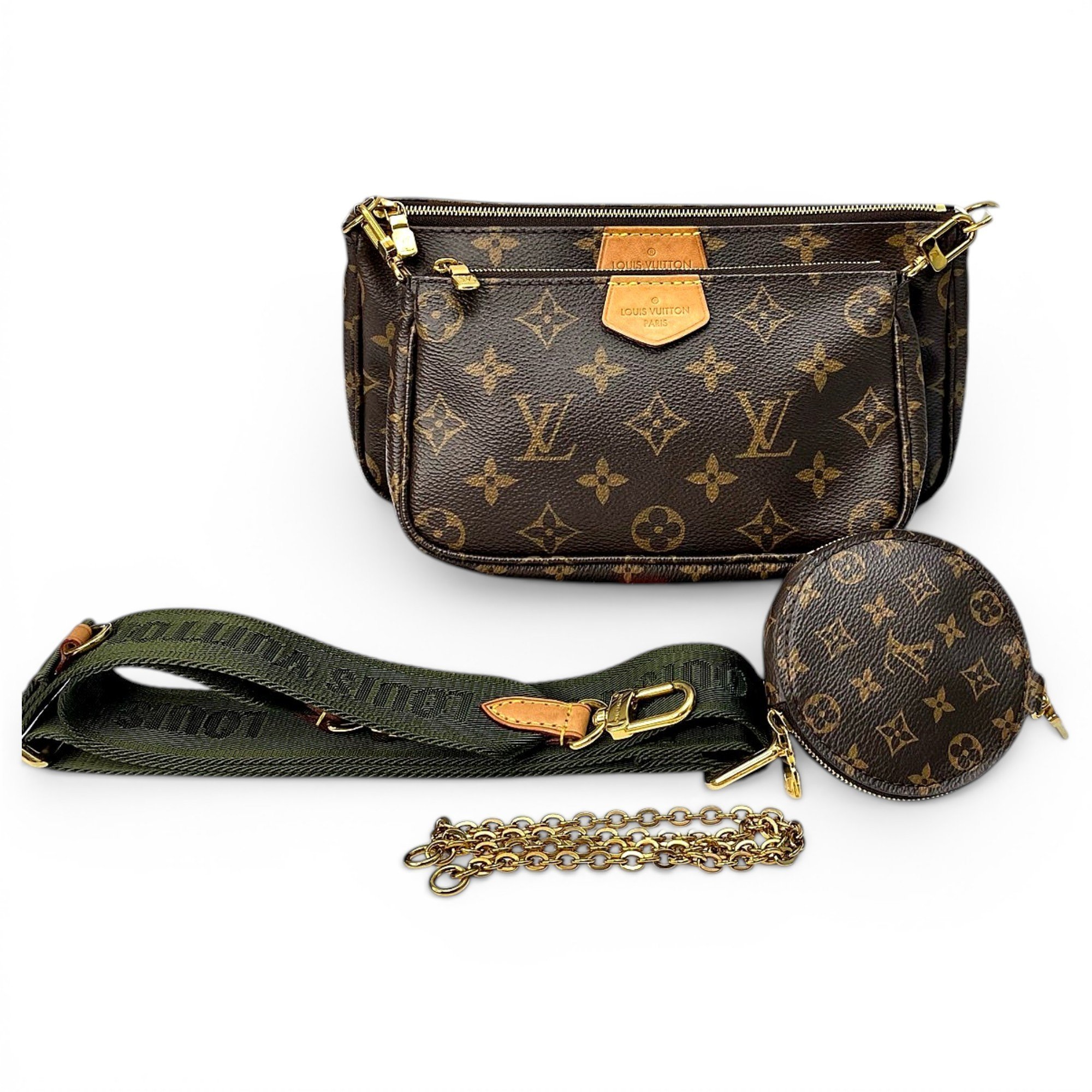 Multi Pochette Accessoires leather handbag