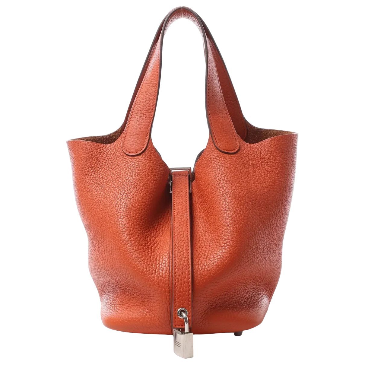 Picotin leather handbag