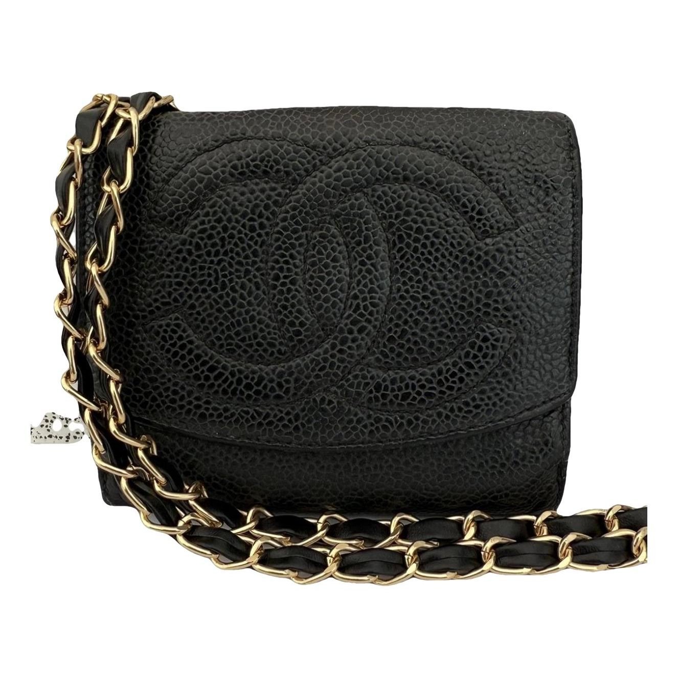 Wallet On Chain Timeless/Classique leather crossbody bag