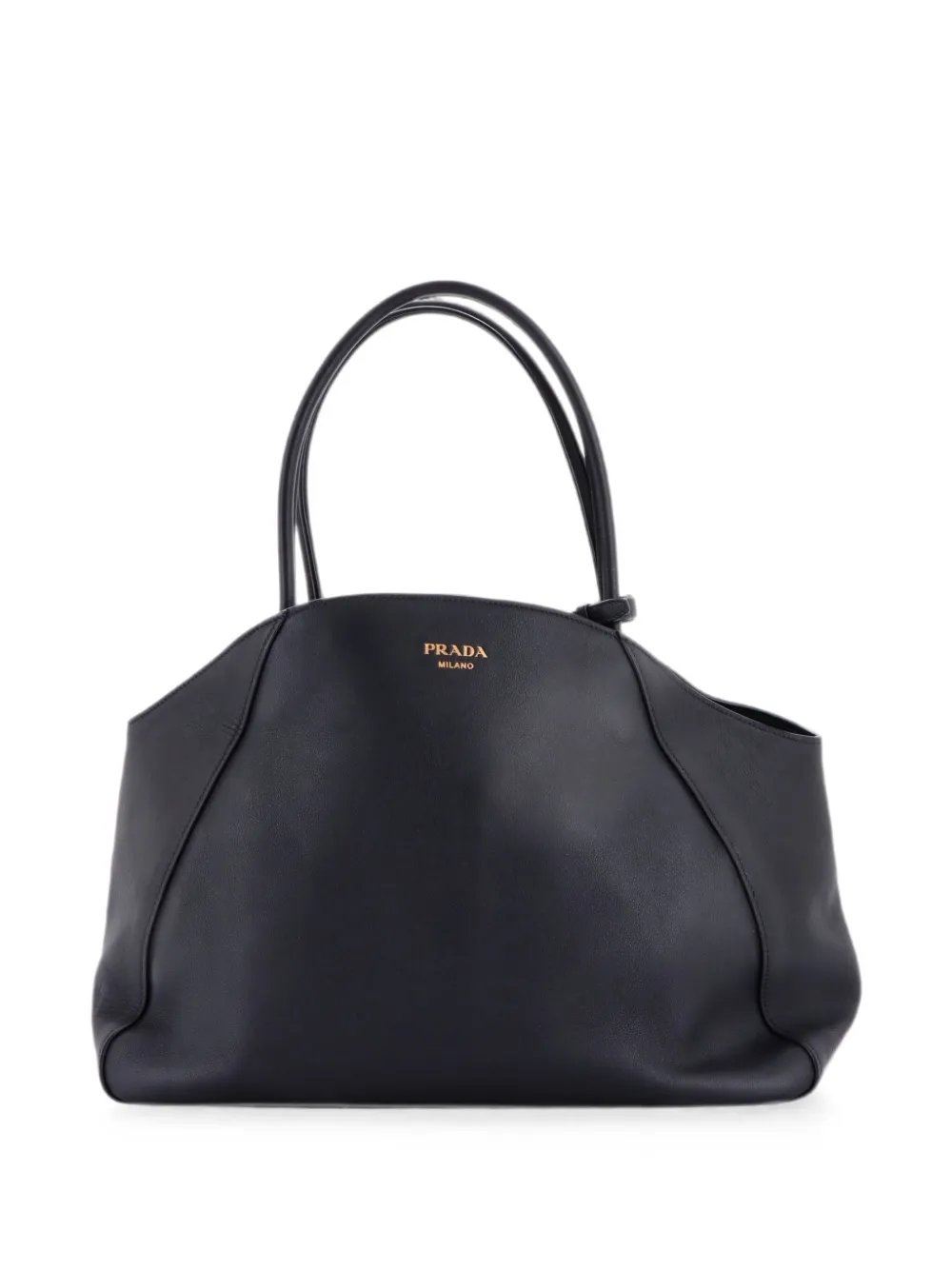Open Soft Grain Leather Large tote bag