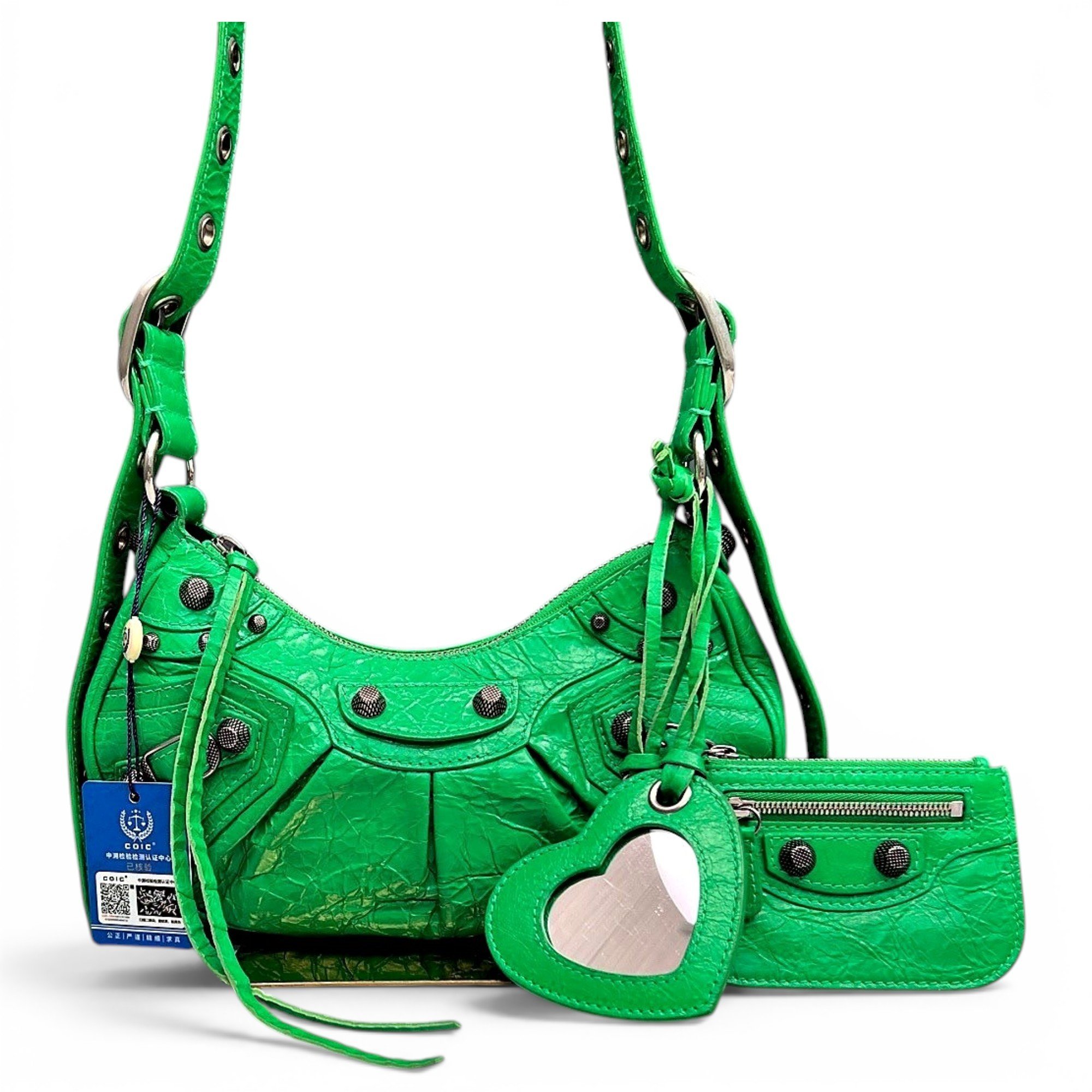 Le Cagole leather handbag