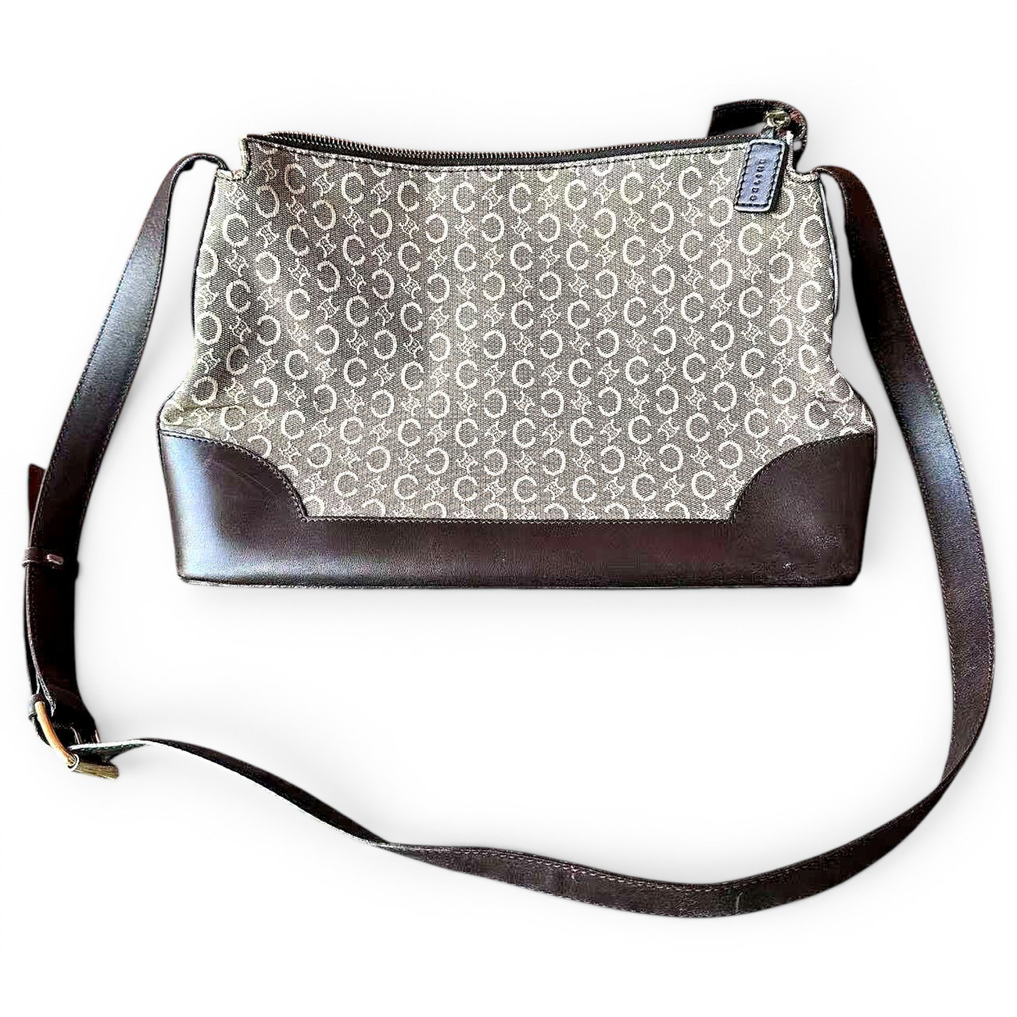 Leather crossbody bag