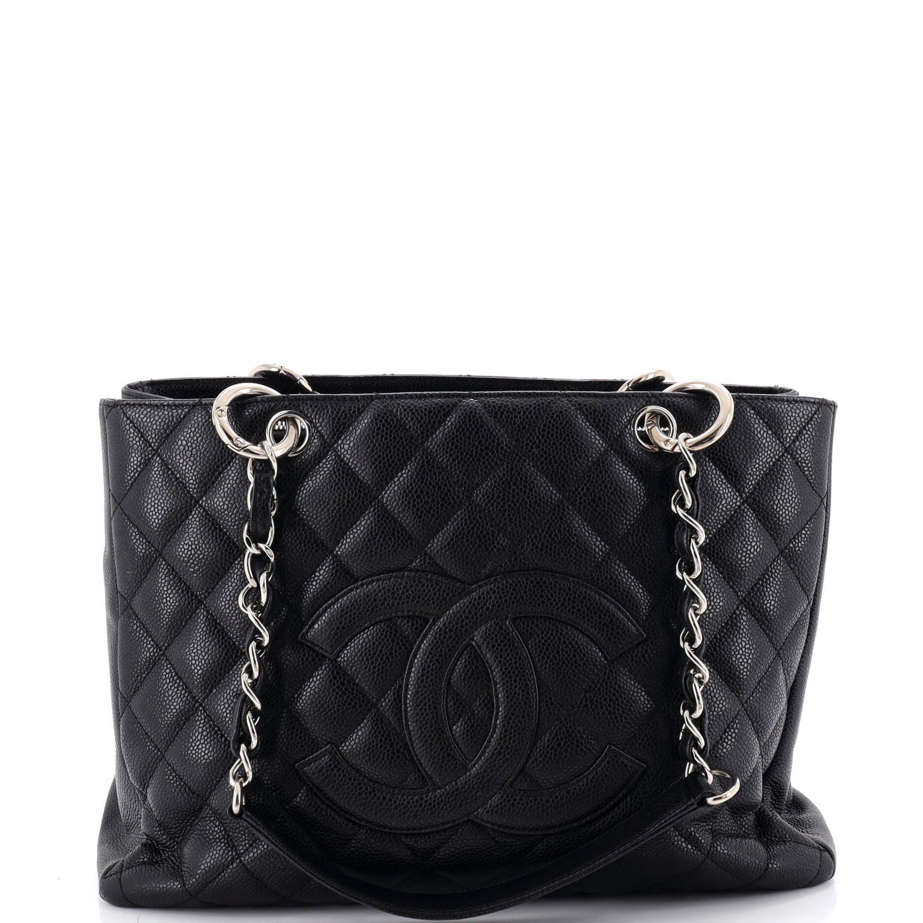 Classic CC Shopping leather tote