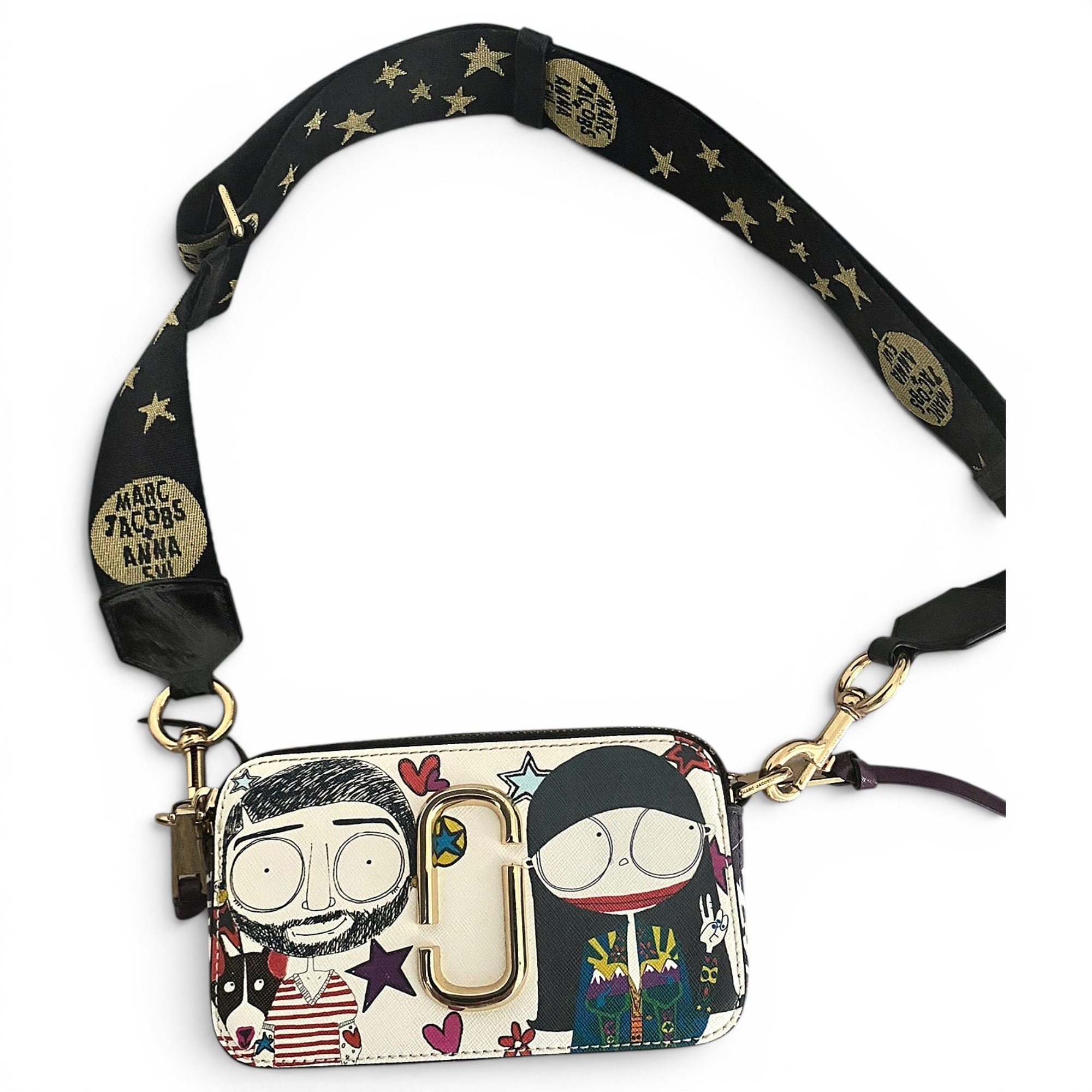 Snapshot leather crossbody bag