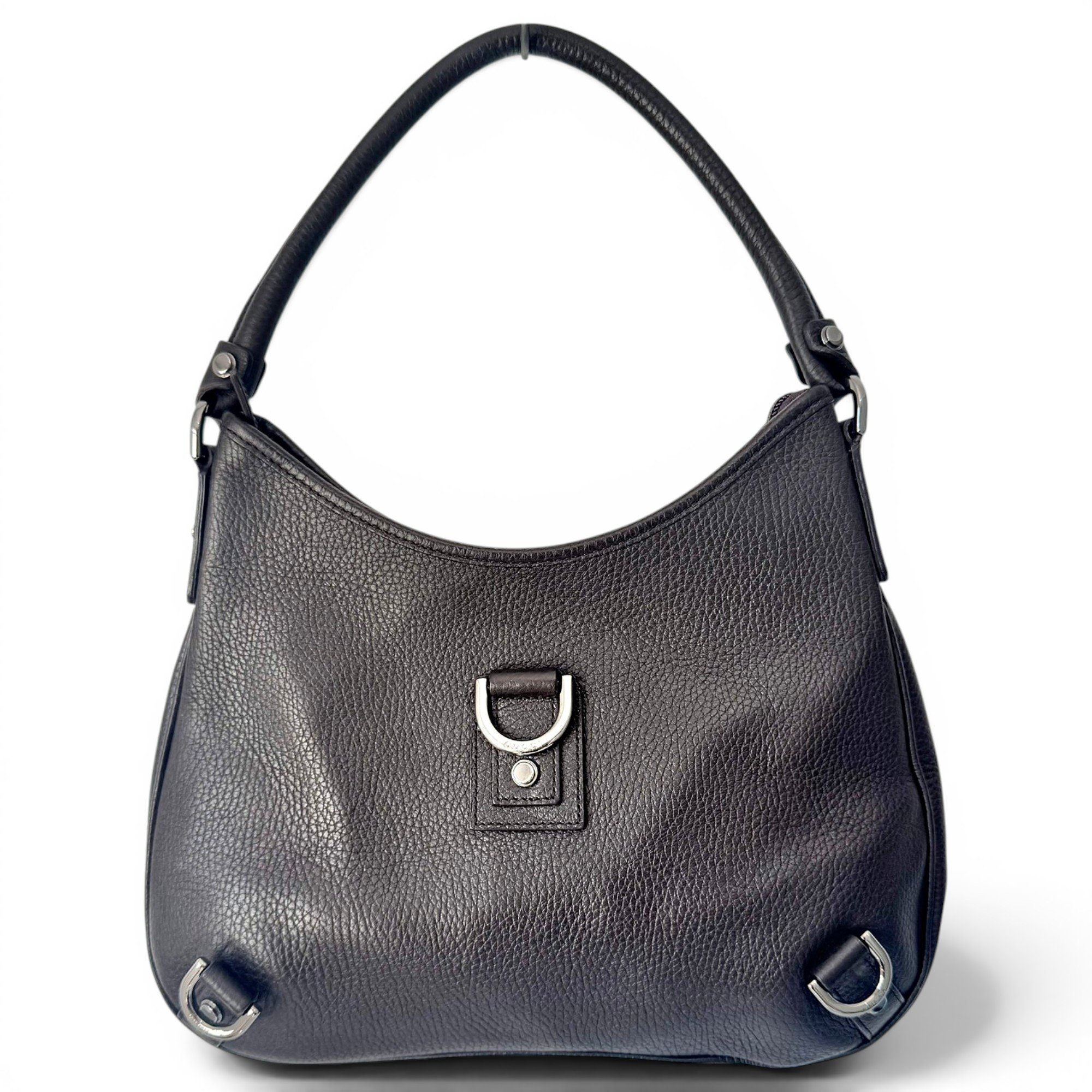 D-Ring leather handbag