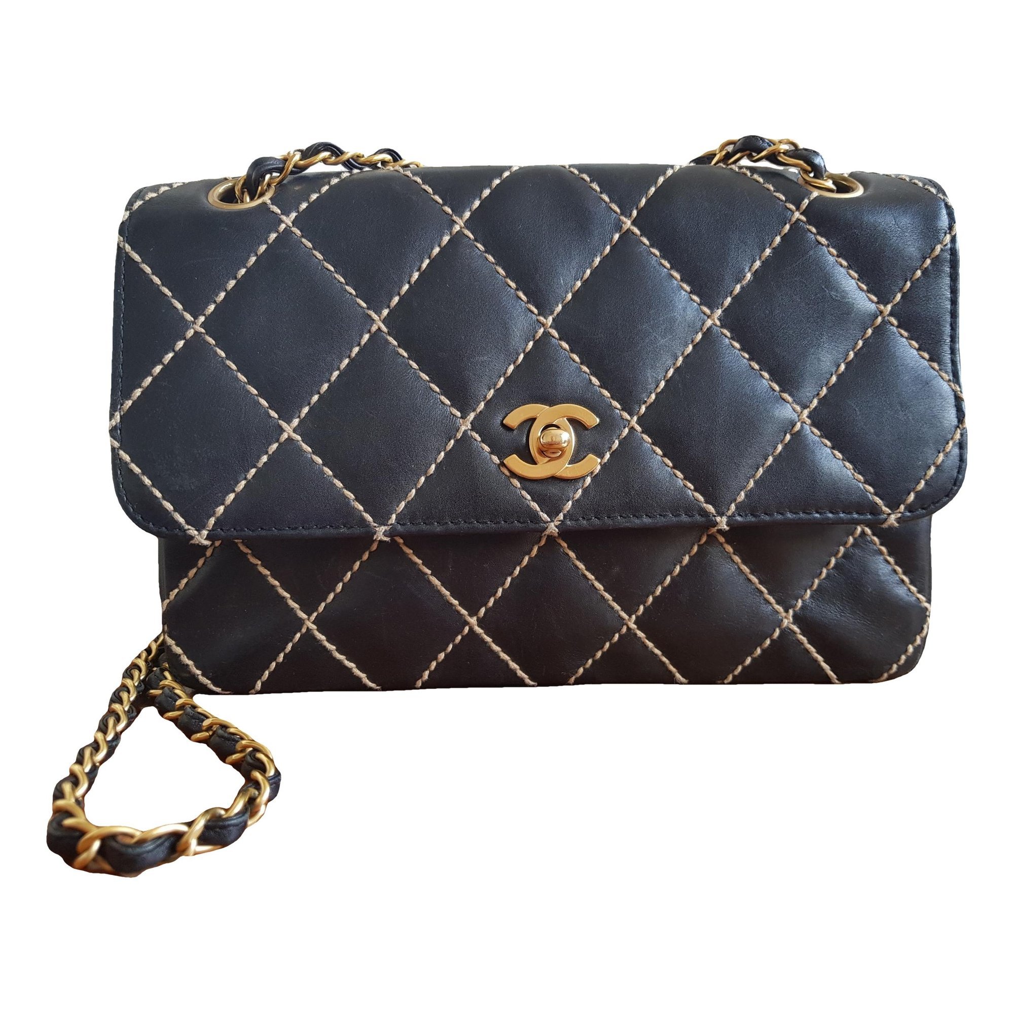 Wild Stitch leather handbag