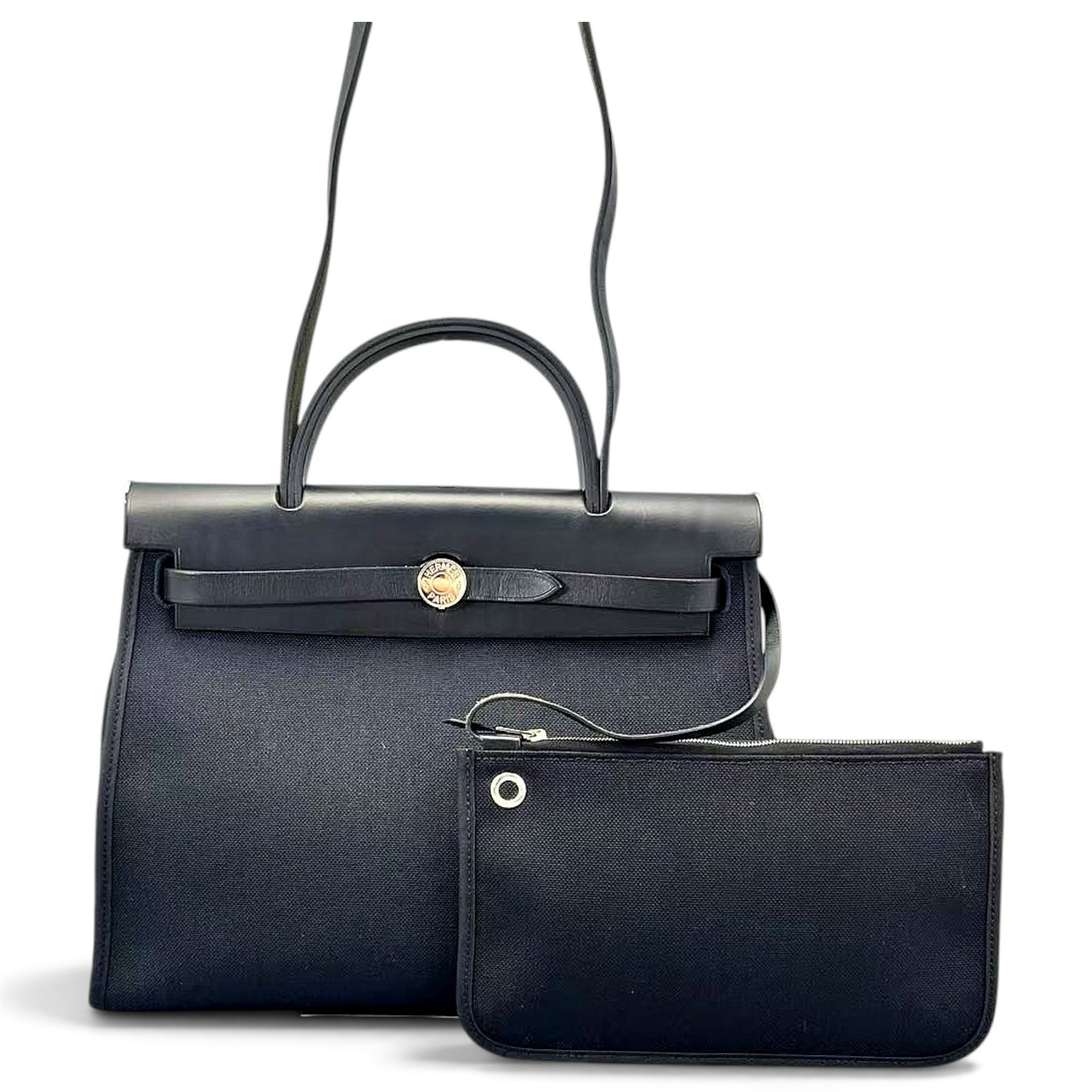 Herbag Zip leather tote