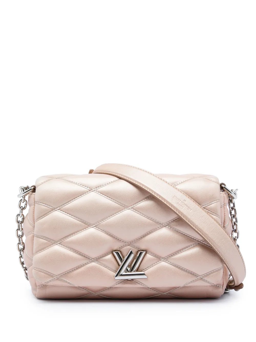 2015 Lambskin Malletage GO 14 PM crossbody bag