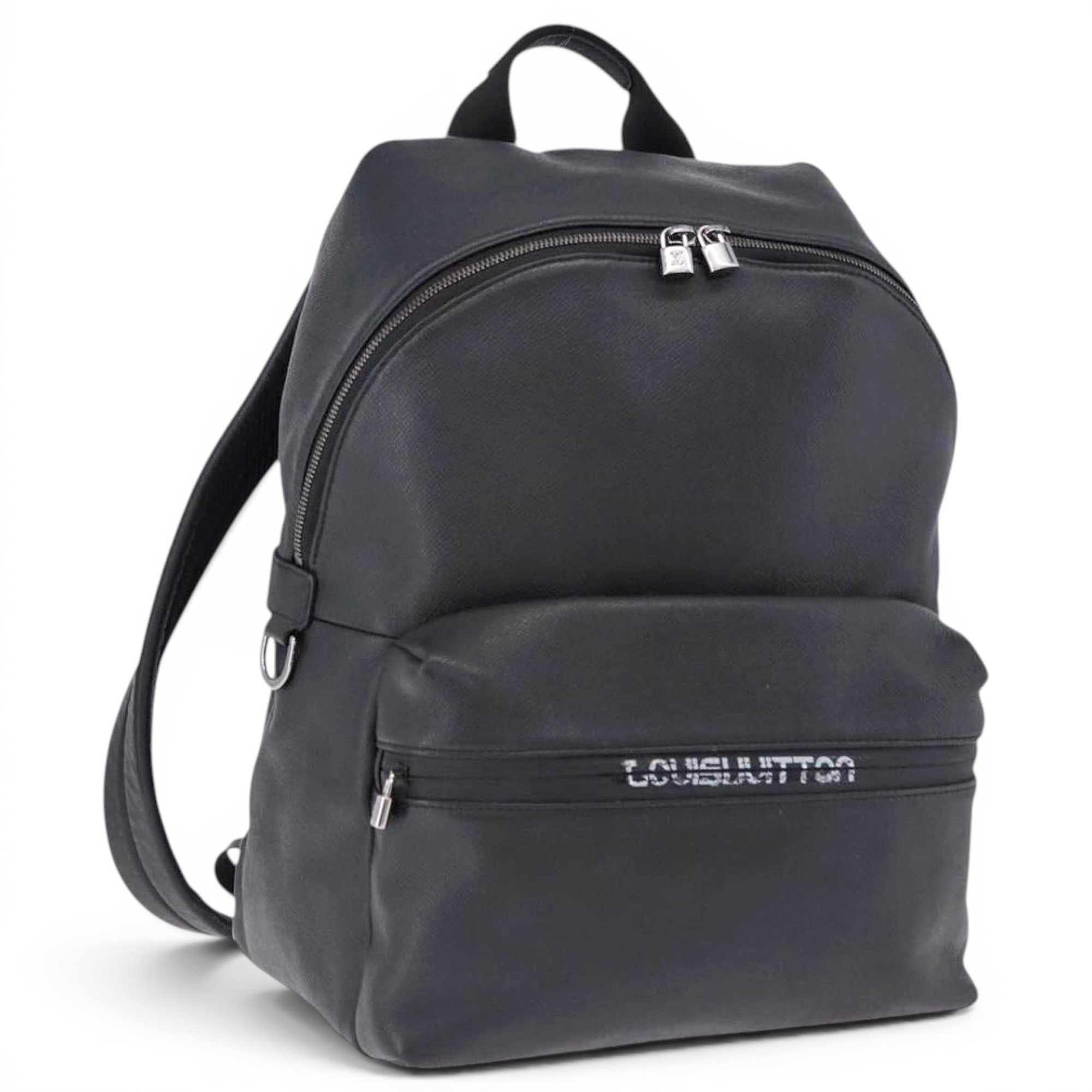 Leather backpack