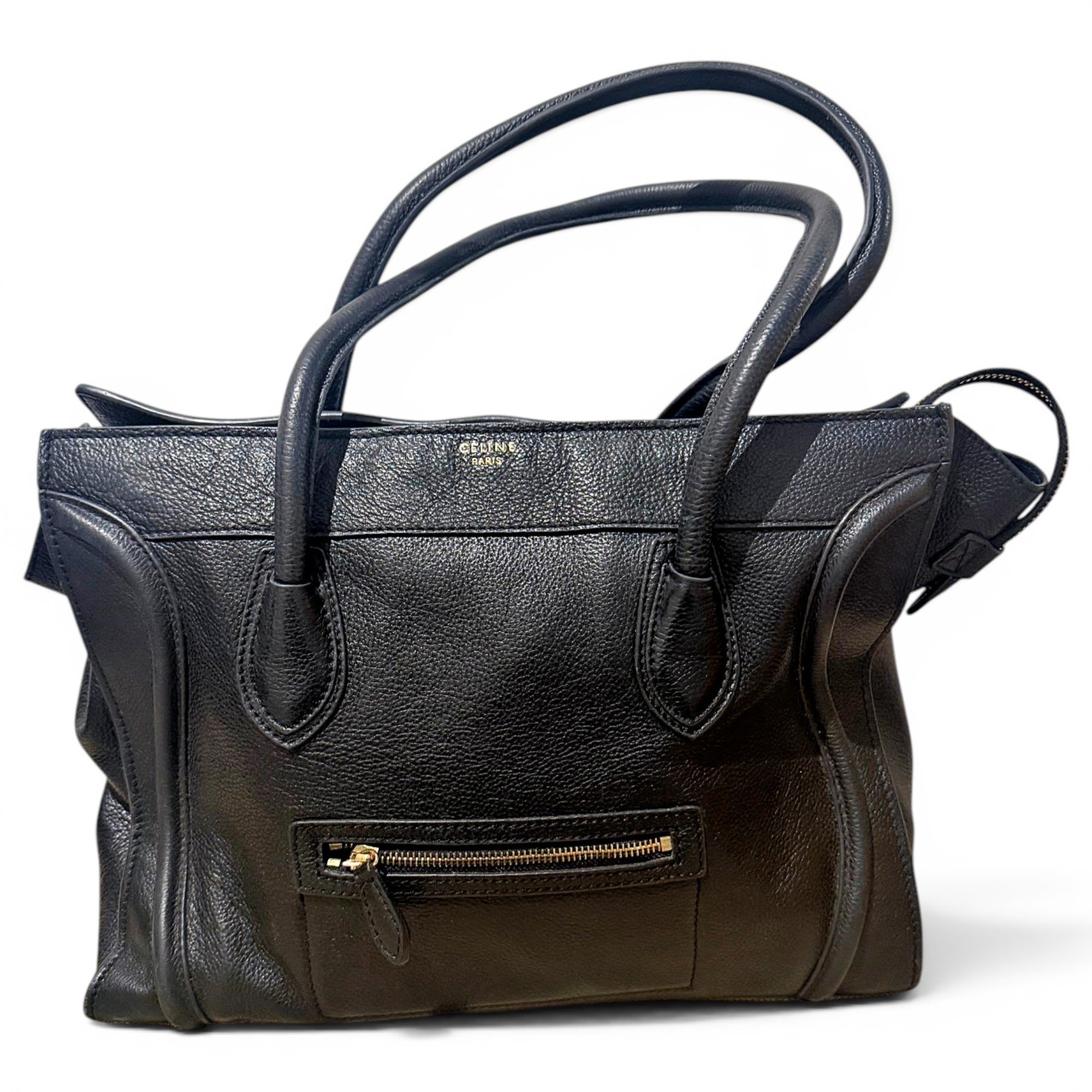 Luggage leather handbag